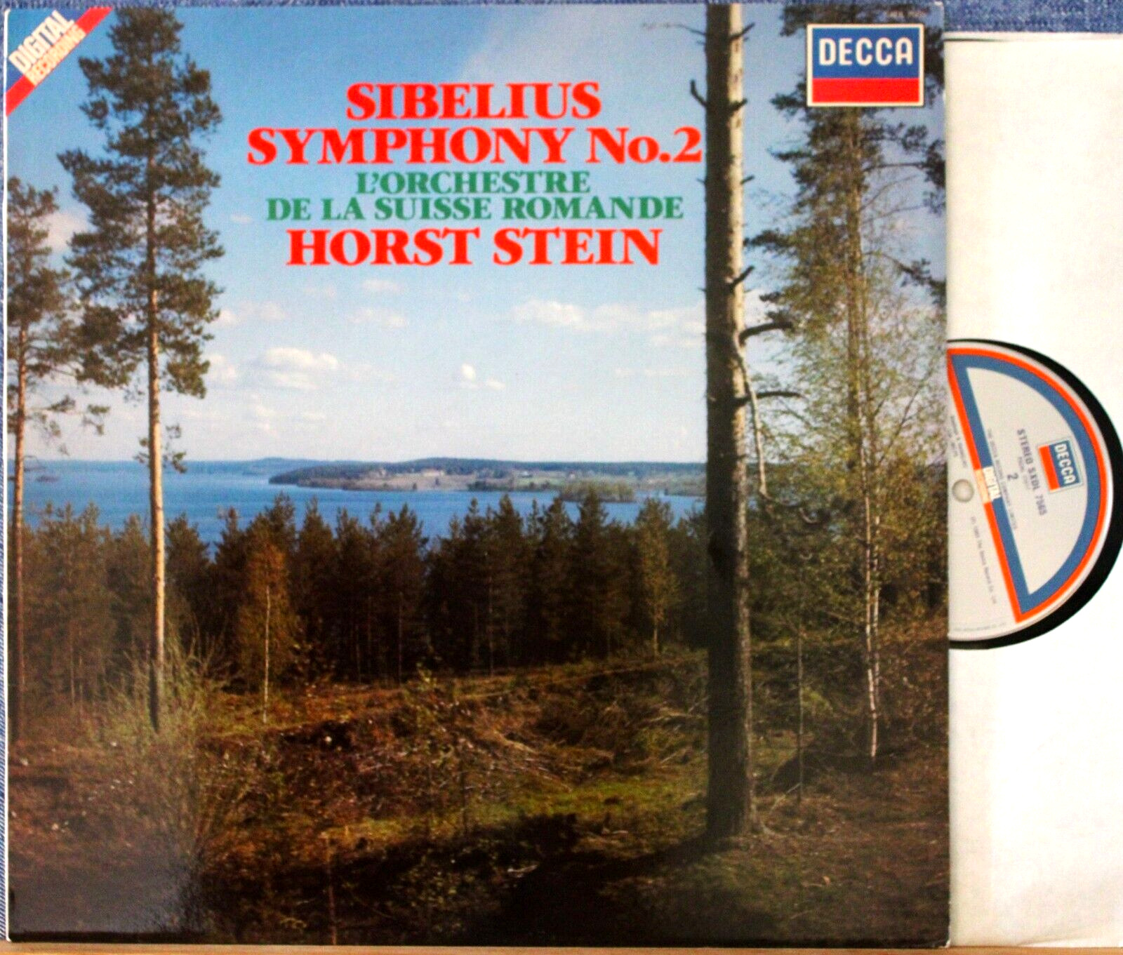 Stein Sibelius (Symphony 2) Decca SXDL 7565 dig NM