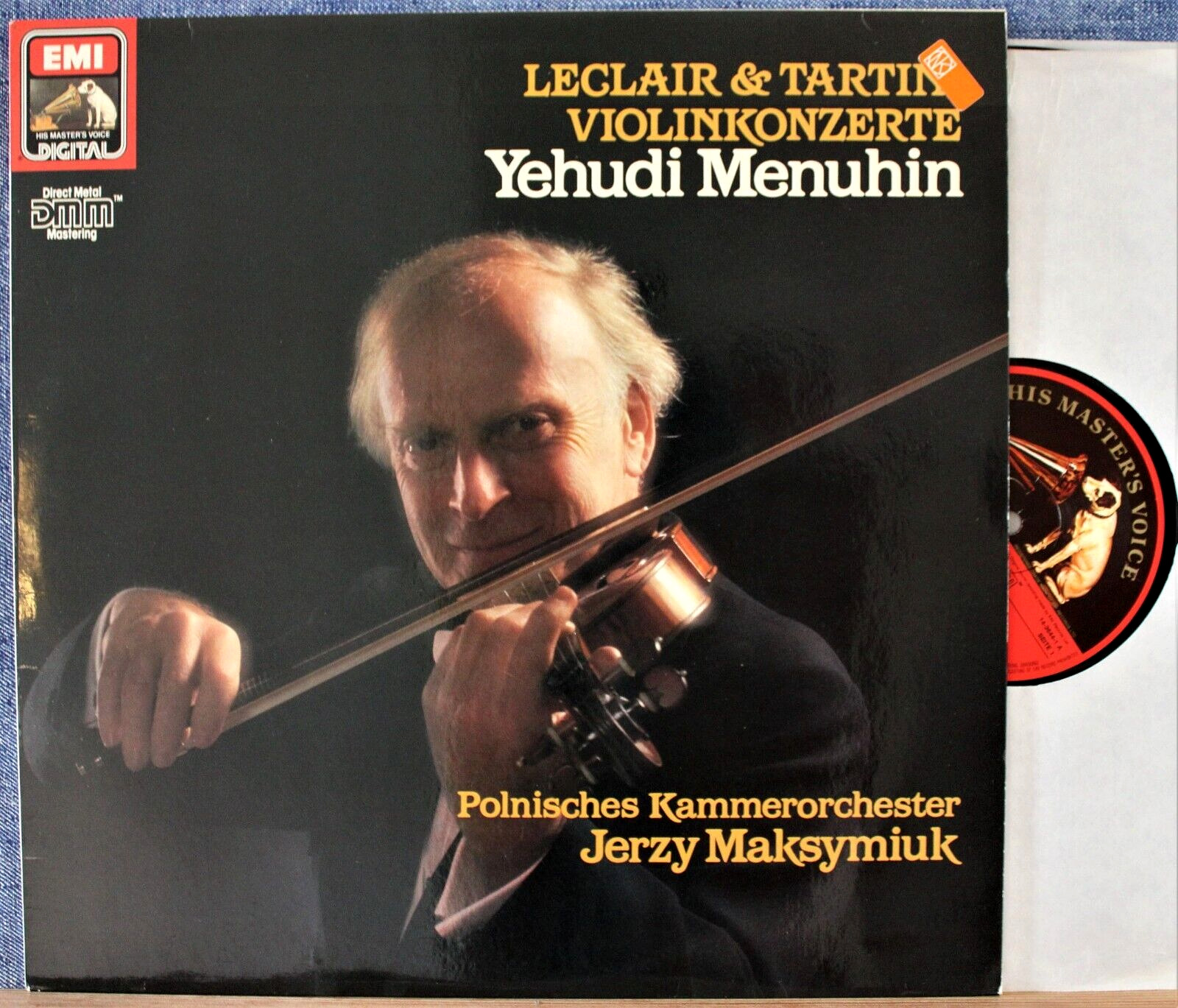 Menuhin; Maksymiuk Leclair + Tartini (Violin concertos) EMI 14-3644 dig NM