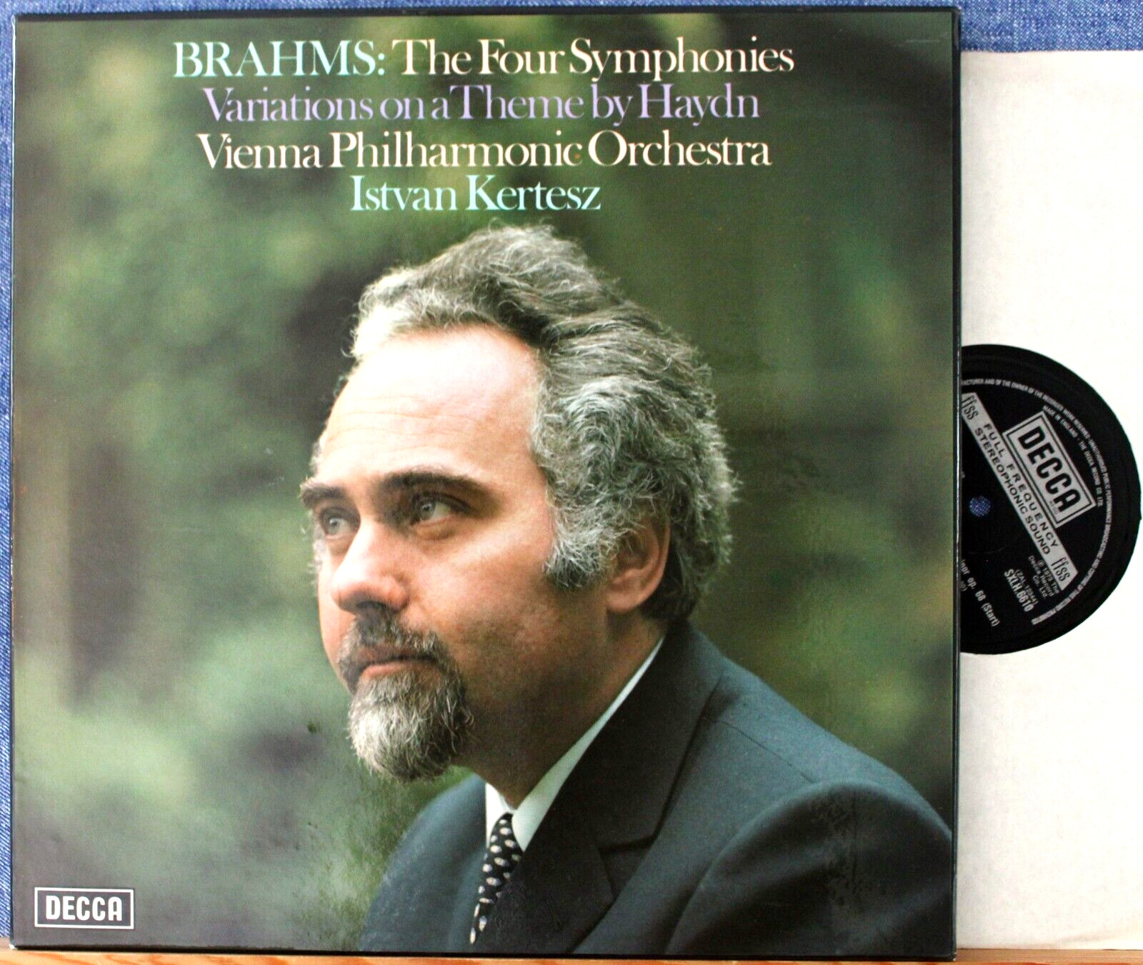 Kertesz Brahms (Symphonies; Haydn variations) Decca SXLH 6610-3 () Box NM