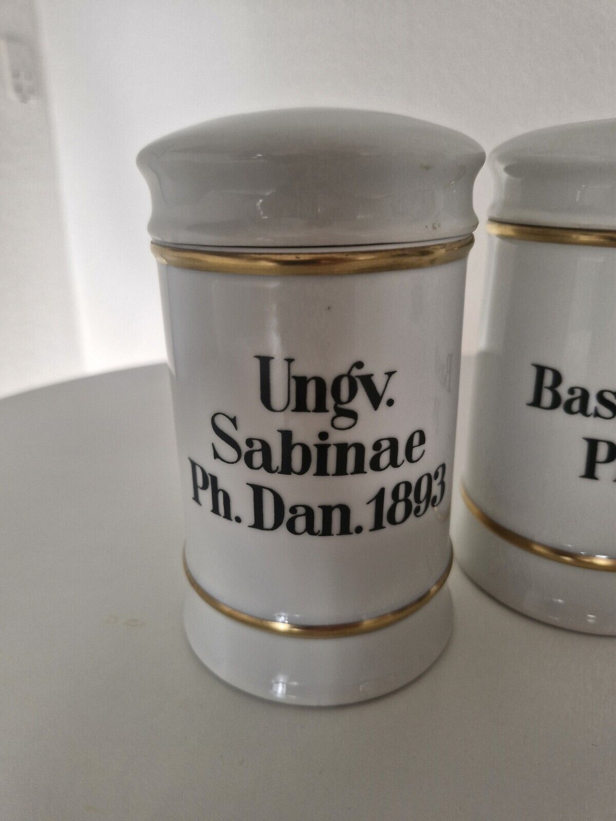 Rare Royal Copenhagen Pharmacy Jar from 1944