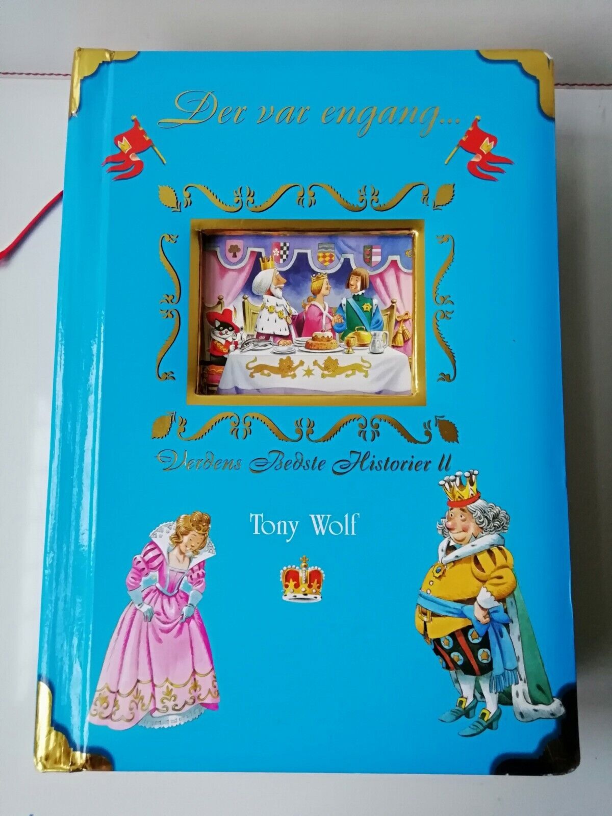 Rare Danish Children's Book:"Der var engang"by Tony Wolff2009Great stories