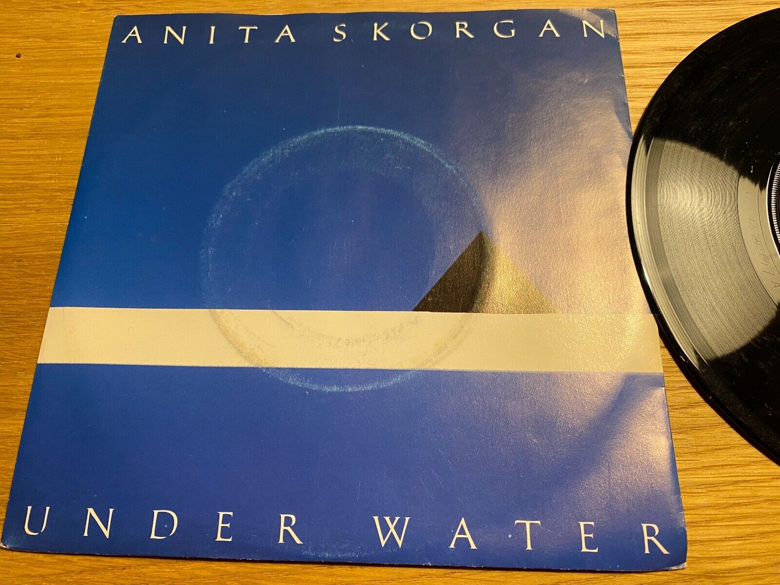 ANITA SKORGAN "UNDER WATER / WHITE MAGIC" 1986 DUTCH PRESSED 7"SINGLE NORSK EMI*