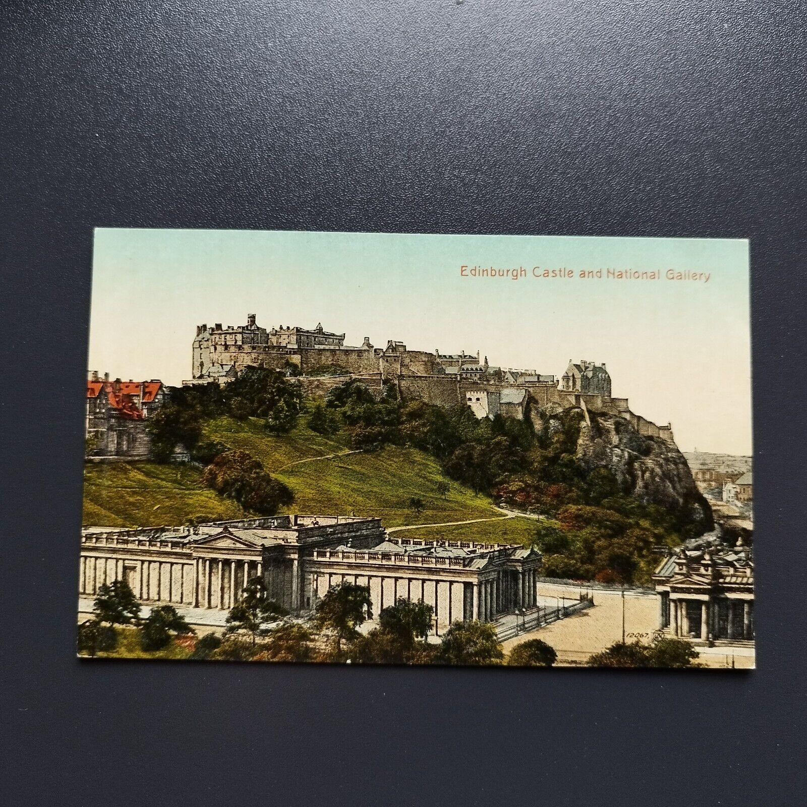 Scotland Edinburgh Castle and National Gallery 1920-30