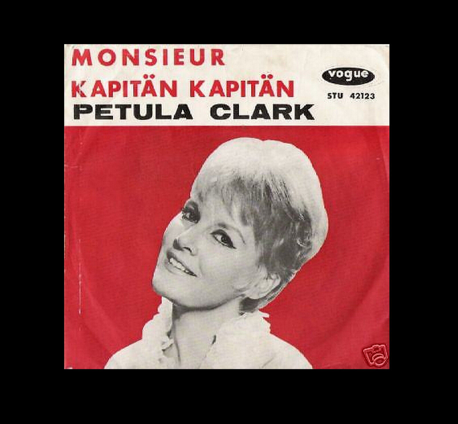 PETULA CLARK MONSIEUR  KAPITÃN DANISH 45+PS 1962 GIRL MOD BEAT