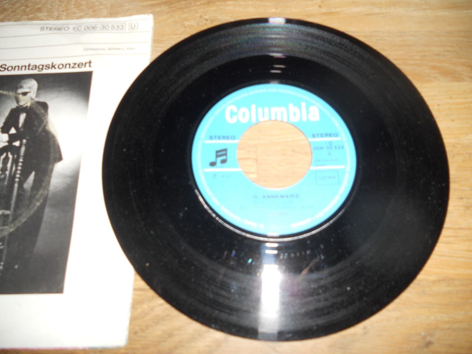 HEINO "POLENMÄDCHEN / OANNEMARIE" 1974 EMI ELECTROLA COLUMBIA RECORDS GEMA RARE