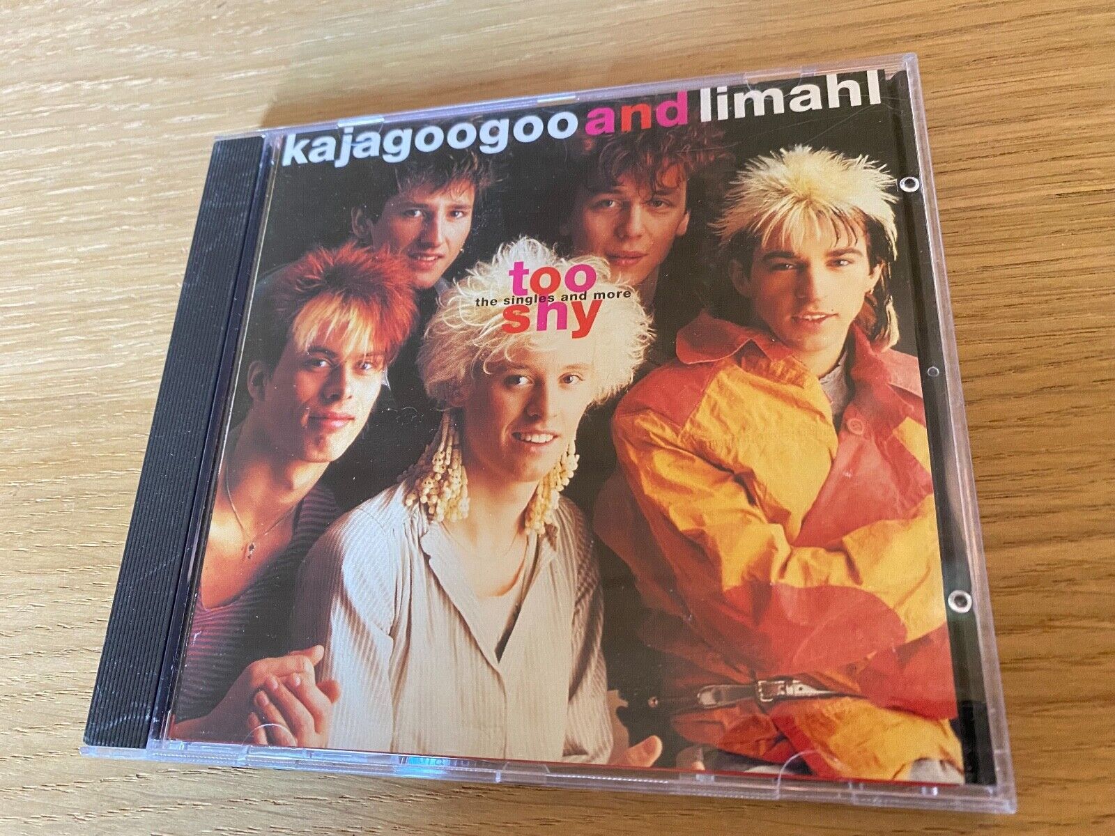 KAJAGOOGOO AND LIMAHL "TOO SHY THE SINGLES AND MORE" 1993 CD ALBUM 17 TRACKS EMI