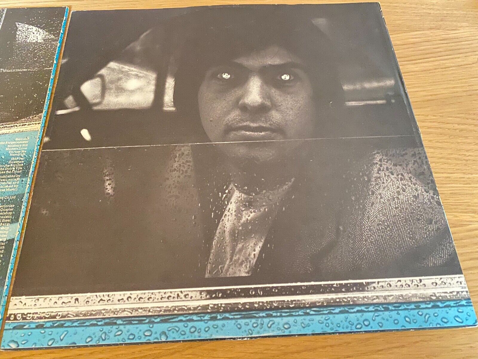 PETER GABRIEL 1977 9 TRACK UK PRESS CHARISMA RECORDS WITH INNER SLEEVE SOLO LP