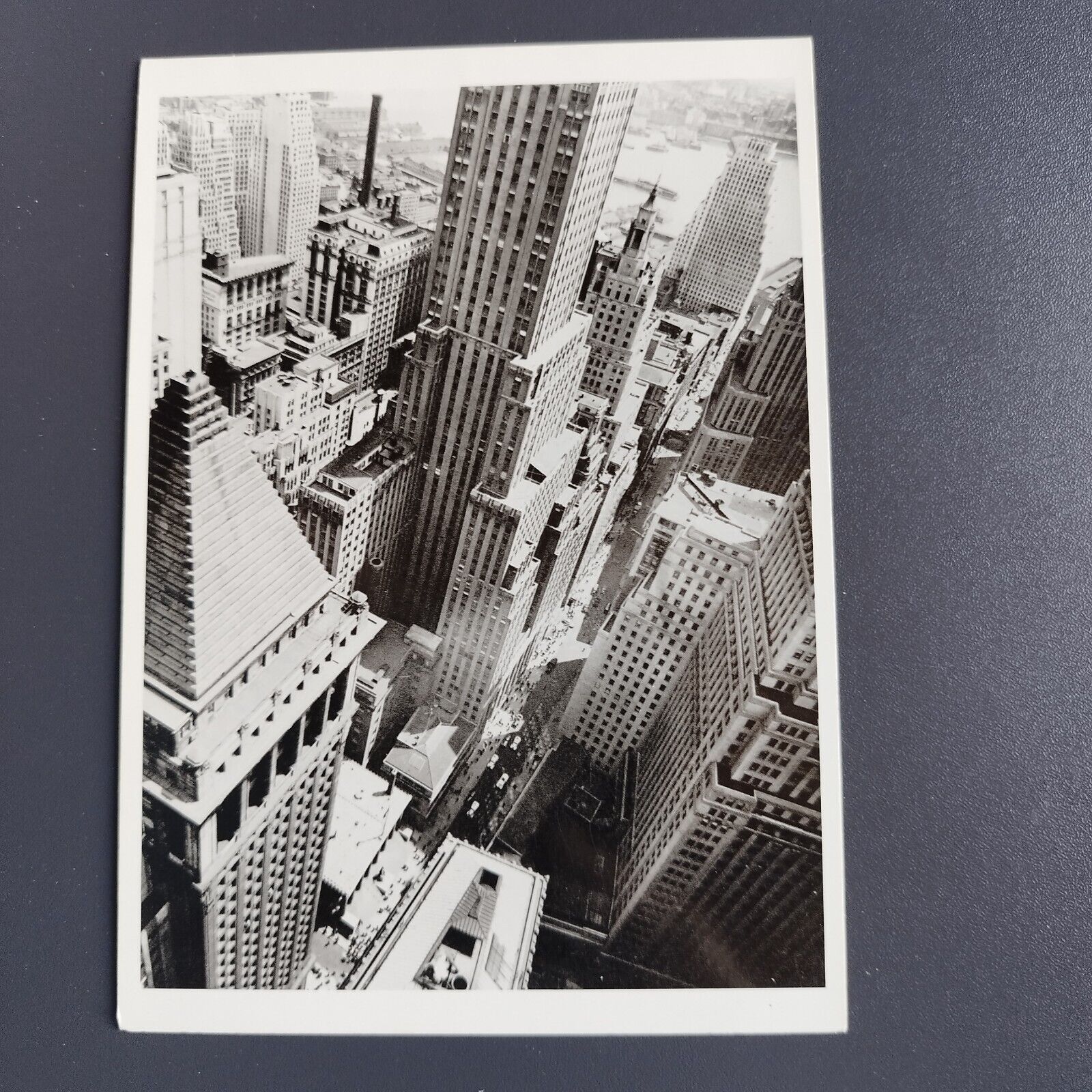 New York City Wall Street showing East River Manhattan Photo by Berenice Abbot