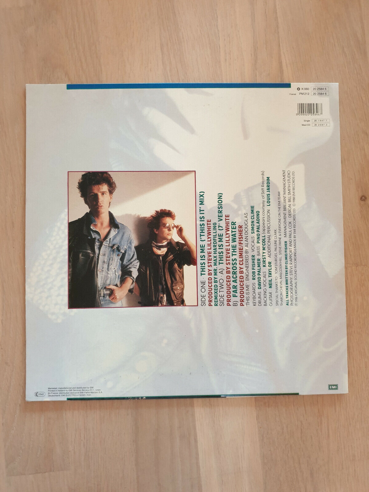 Climie Fisher – This Is Me ('This Is It' Mix) 12" Maxi Vinyl