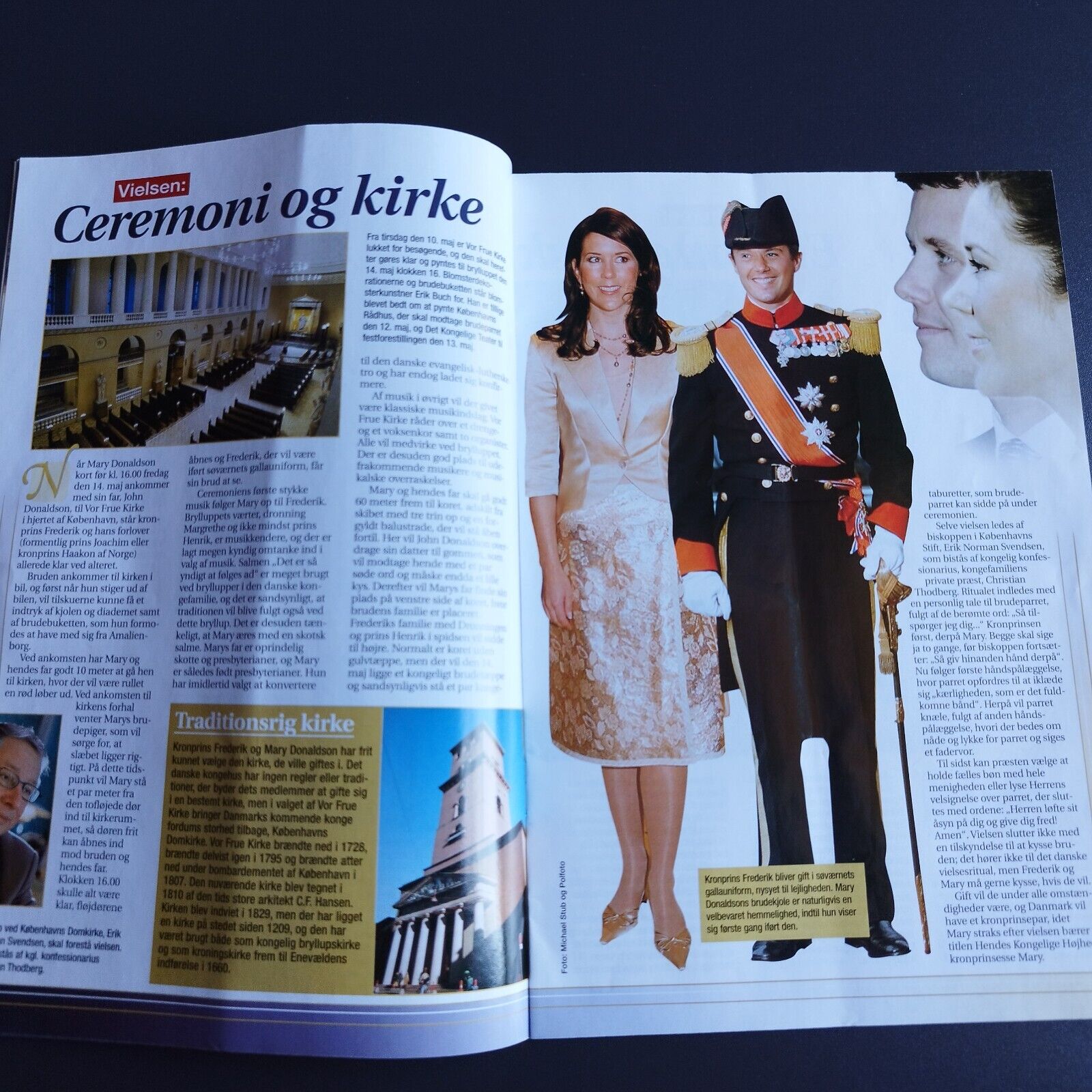 Magazines and newspapers  The Wedding of Princess Mary and Crown Prince Frederik