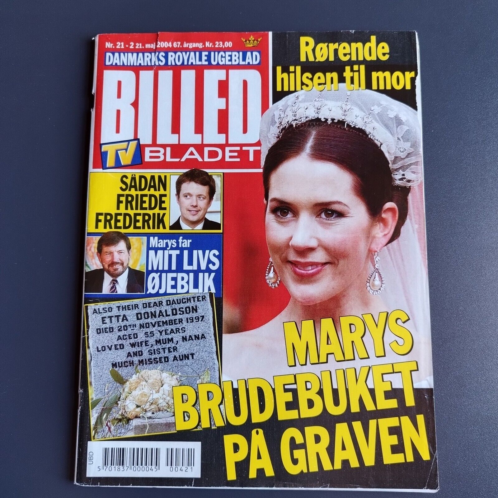 Magazines and newspapers  The Wedding of Princess Mary and Crown Prince Frederik