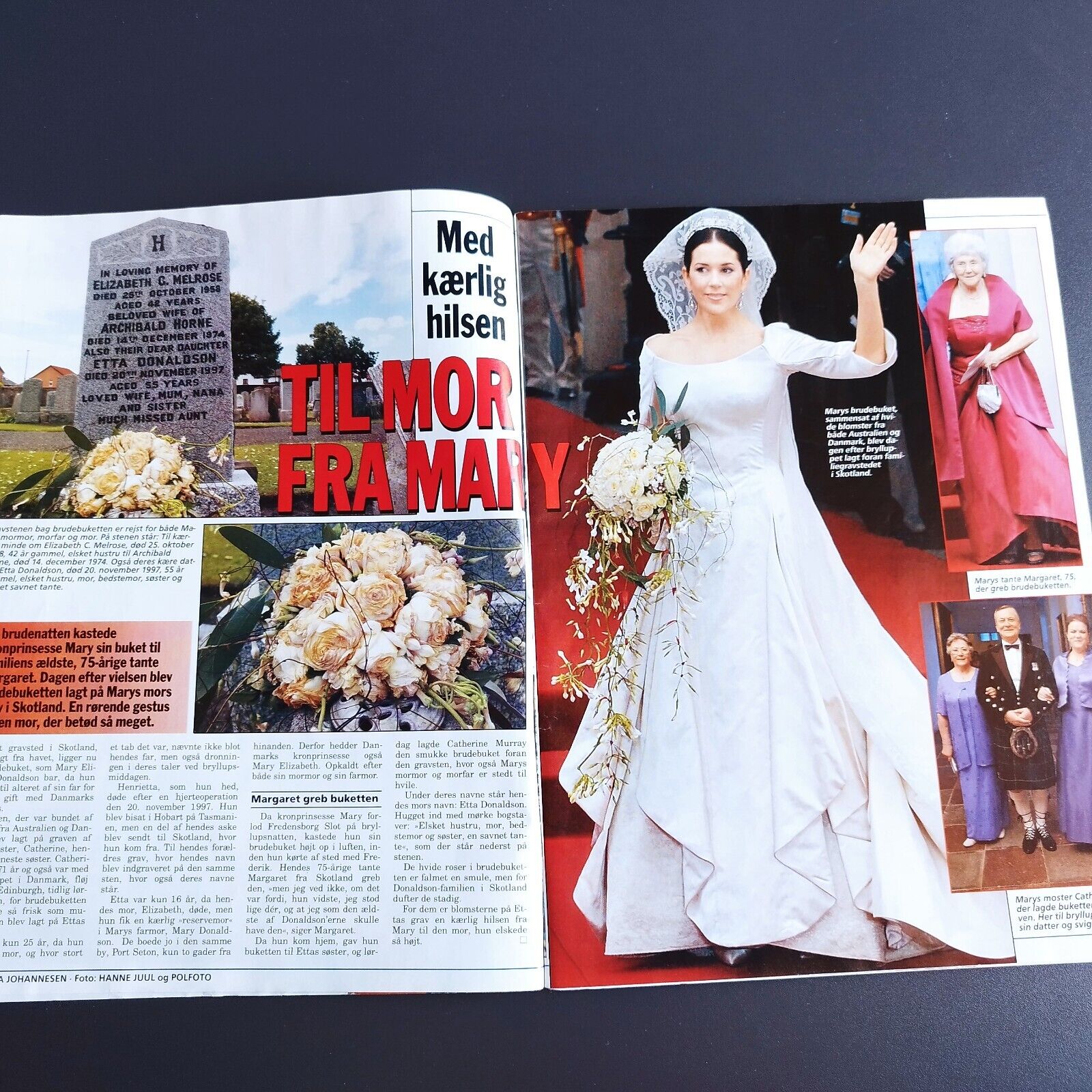 Magazines and newspapers  The Wedding of Princess Mary and Crown Prince Frederik