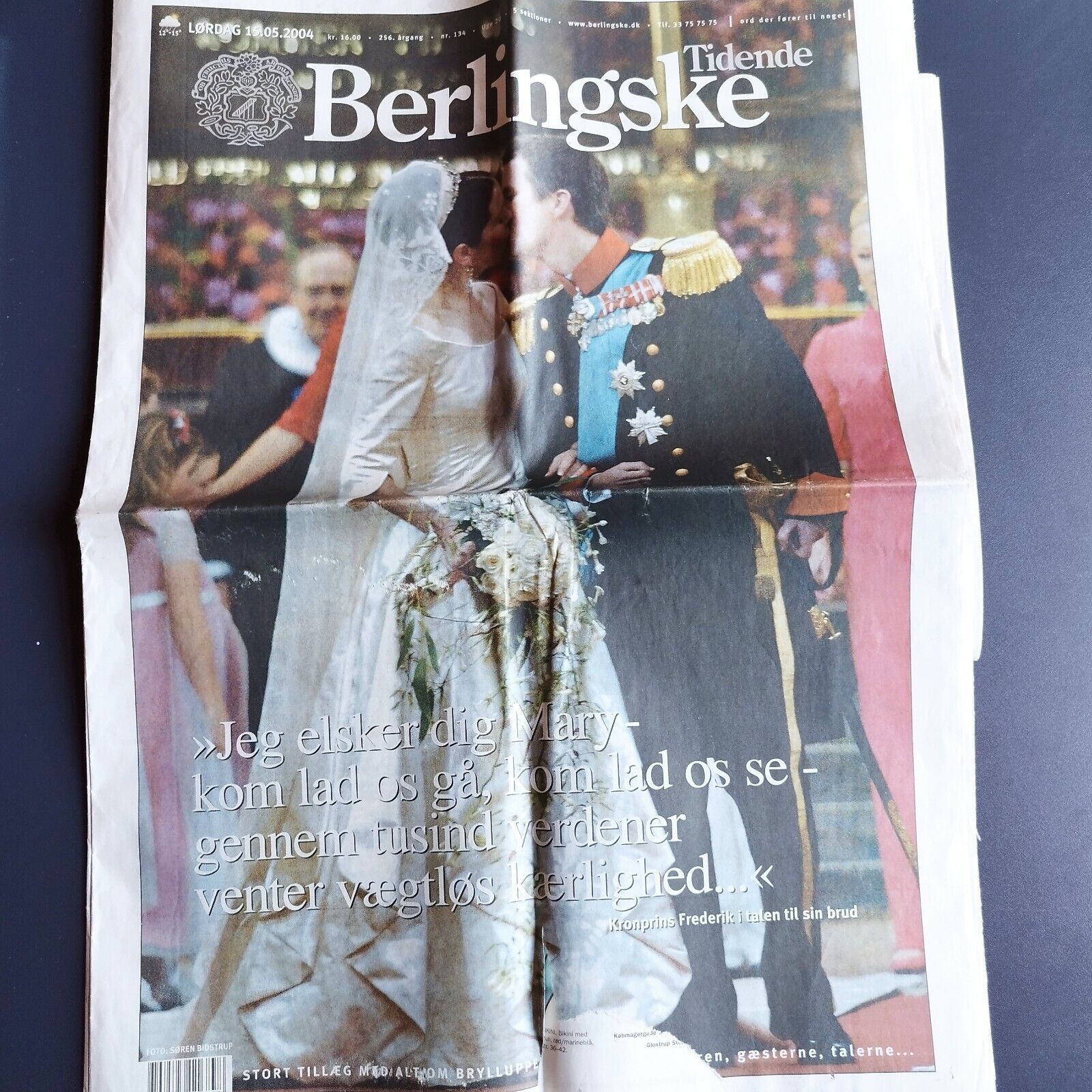 Magazines and newspapers  The Wedding of Princess Mary and Crown Prince Frederik