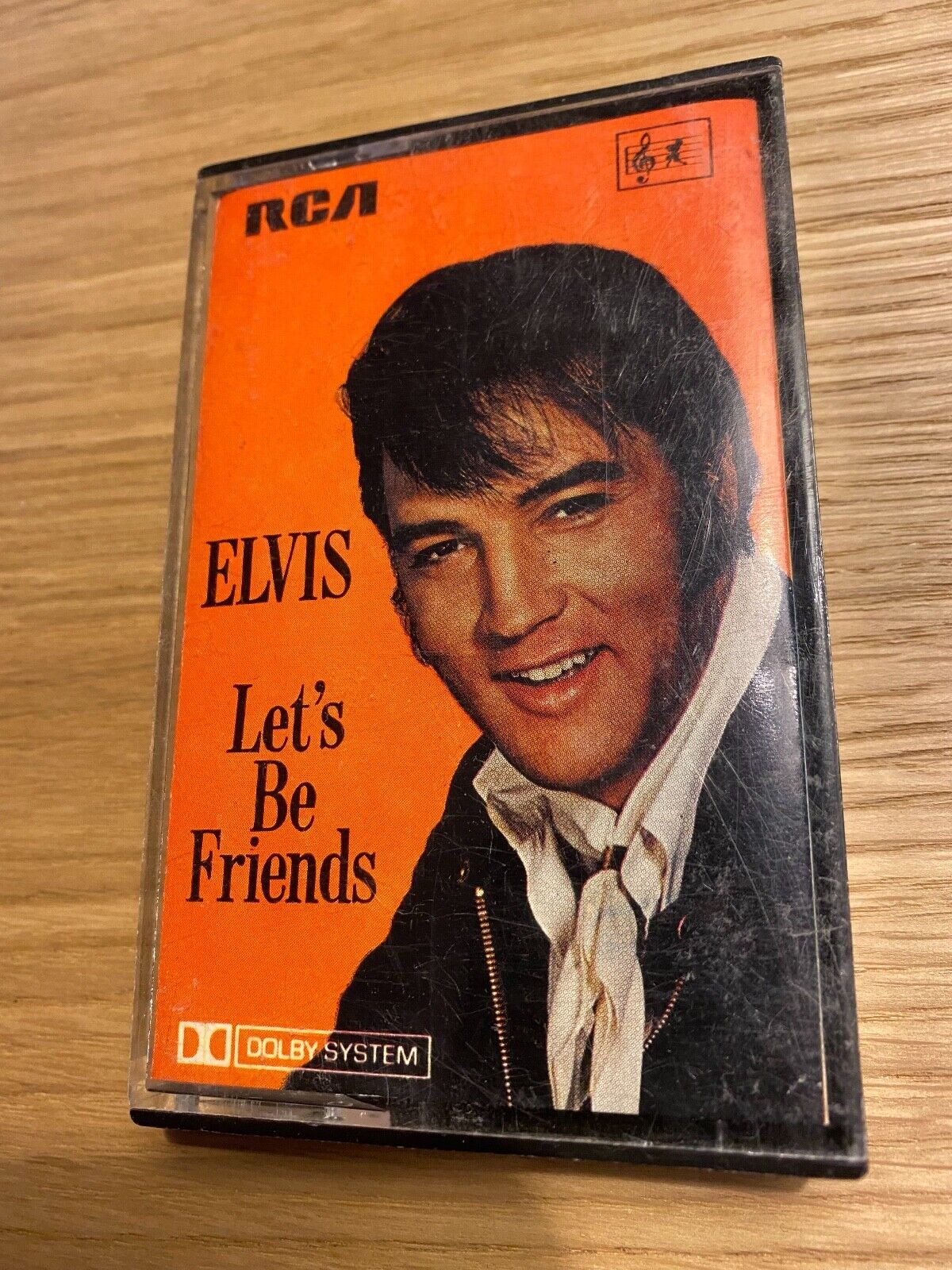 ELVIS PRESLEY LETS BE FRIENDS MUSIC TAPE 1971 UK RCA RECORDS UK EDITION OOP RARE