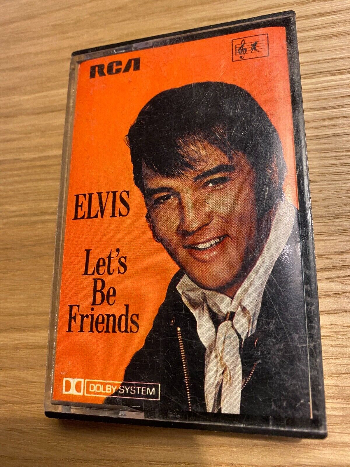 ELVIS PRESLEY LETS BE FRIENDS MUSIC TAPE 1971 UK RCA RECORDS UK EDITION OOP RARE