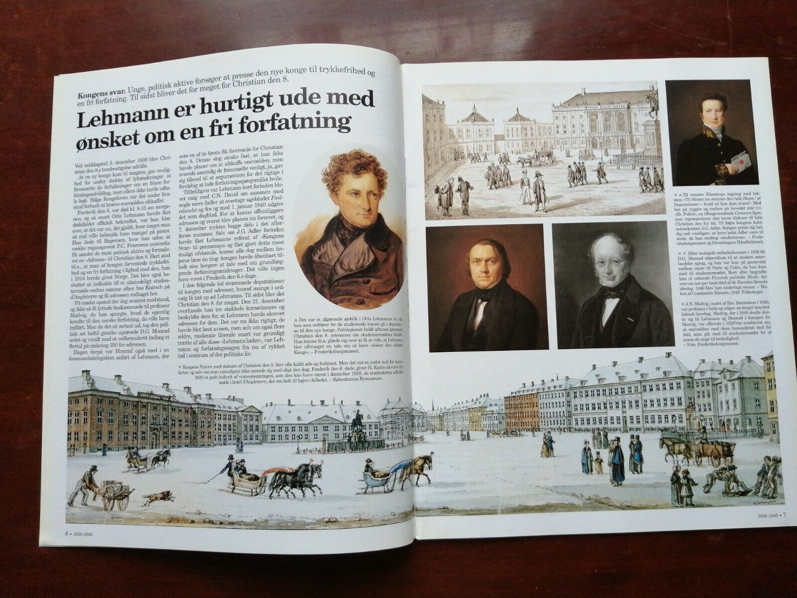 Fogtdals Illustreret Tidende:Picand stories of Danish life 1830-1840No 8 2005