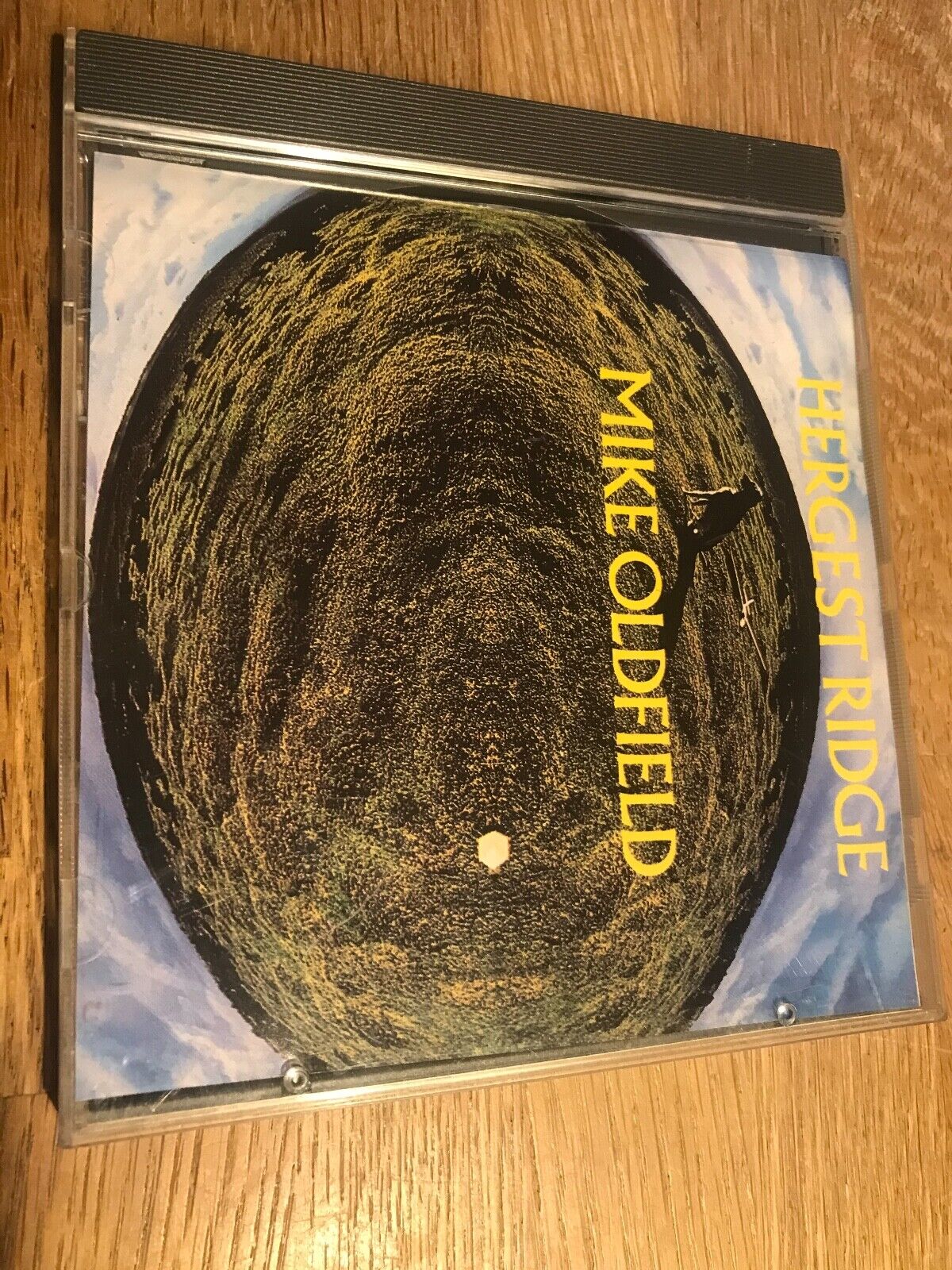 MIKE OLDFIELD "HERGEST RIDGE" 1974/1984 VIRGIN RECORDS EU PRESS 2 TRACK CD ALBUM