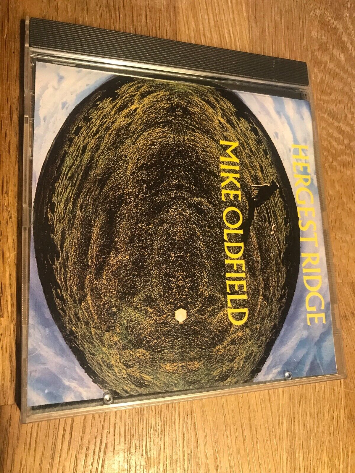 MIKE OLDFIELD "HERGEST RIDGE" 1974/1984 VIRGIN RECORDS EU PRESS 2 TRACK CD ALBUM