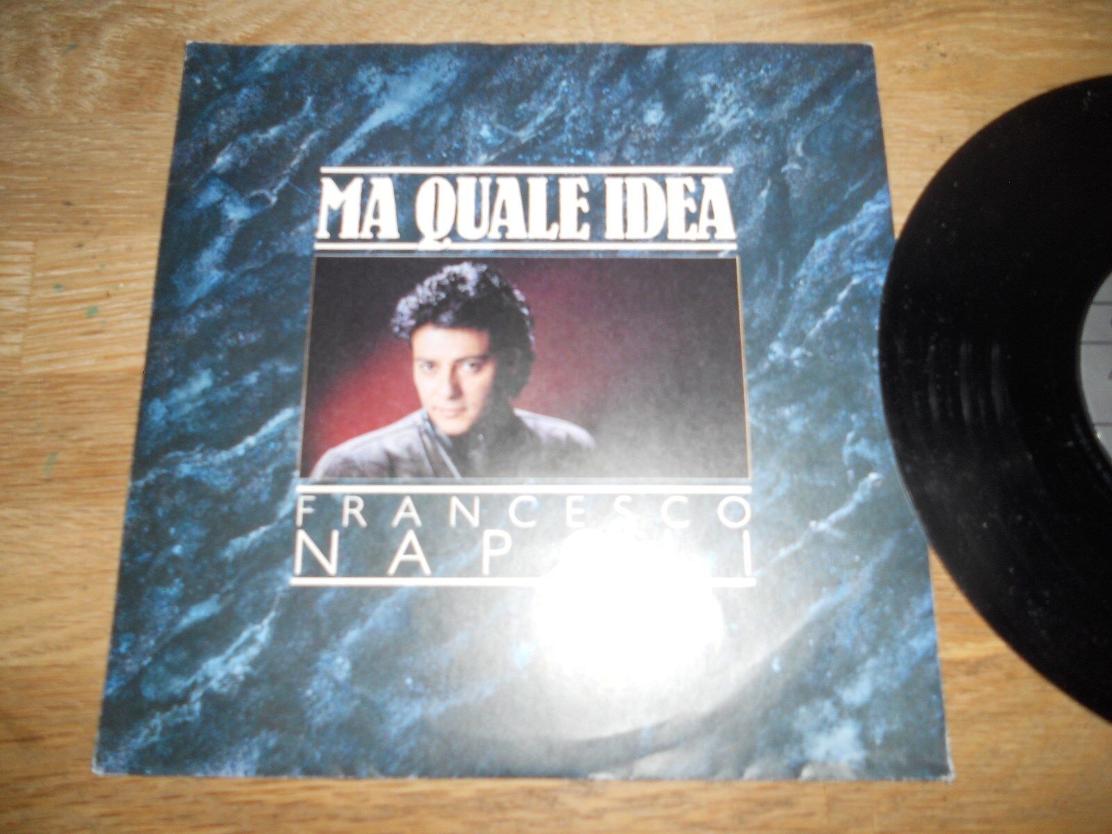 FRANCESCO NAPOLI "MA QUALE IDEA" 1987 MEGA RECORDS NCB RARE DANISH VINYL SINGLE*