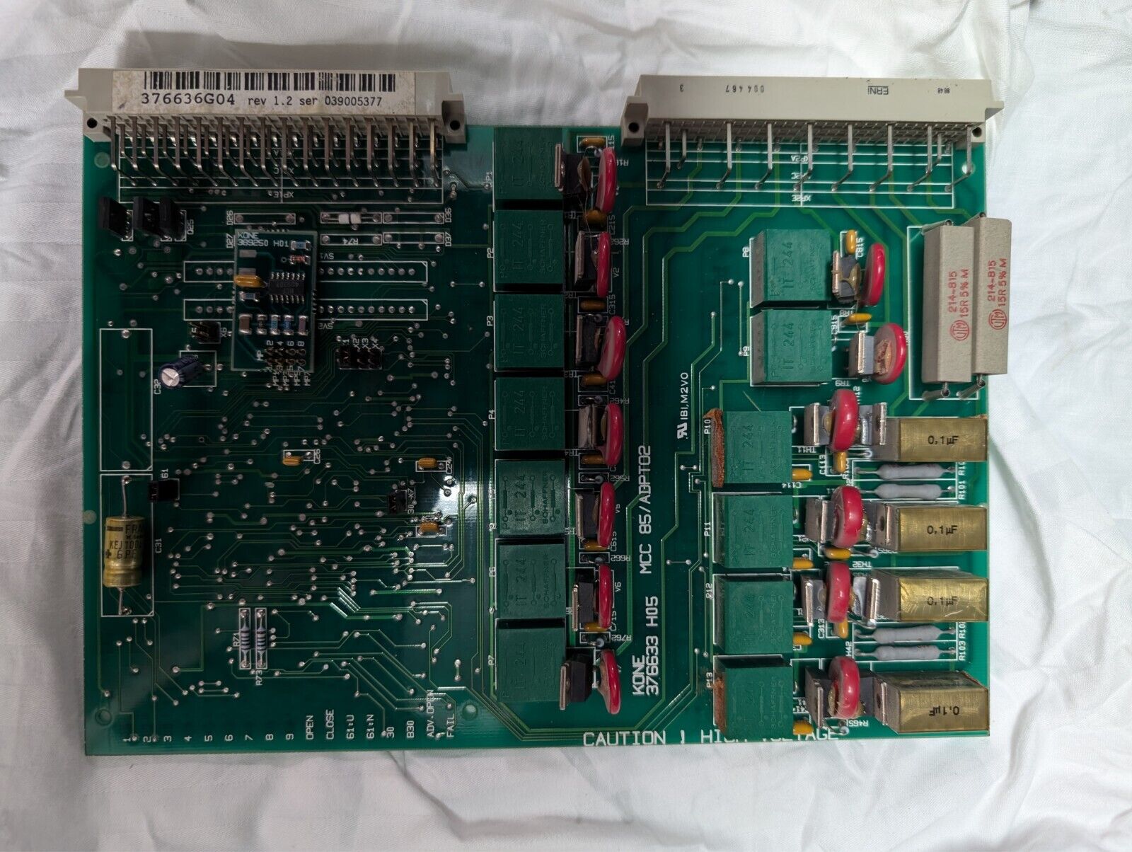 Kone TMS output board