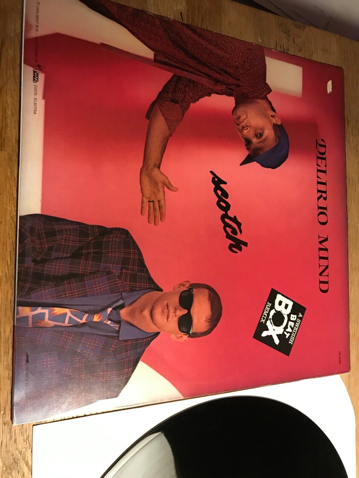 SCOTCH DELIRIO MIND A SWEDISH BEAT BOX REMIX 12" MAXI SINGLE 1985 SWEDEN NCB 12"