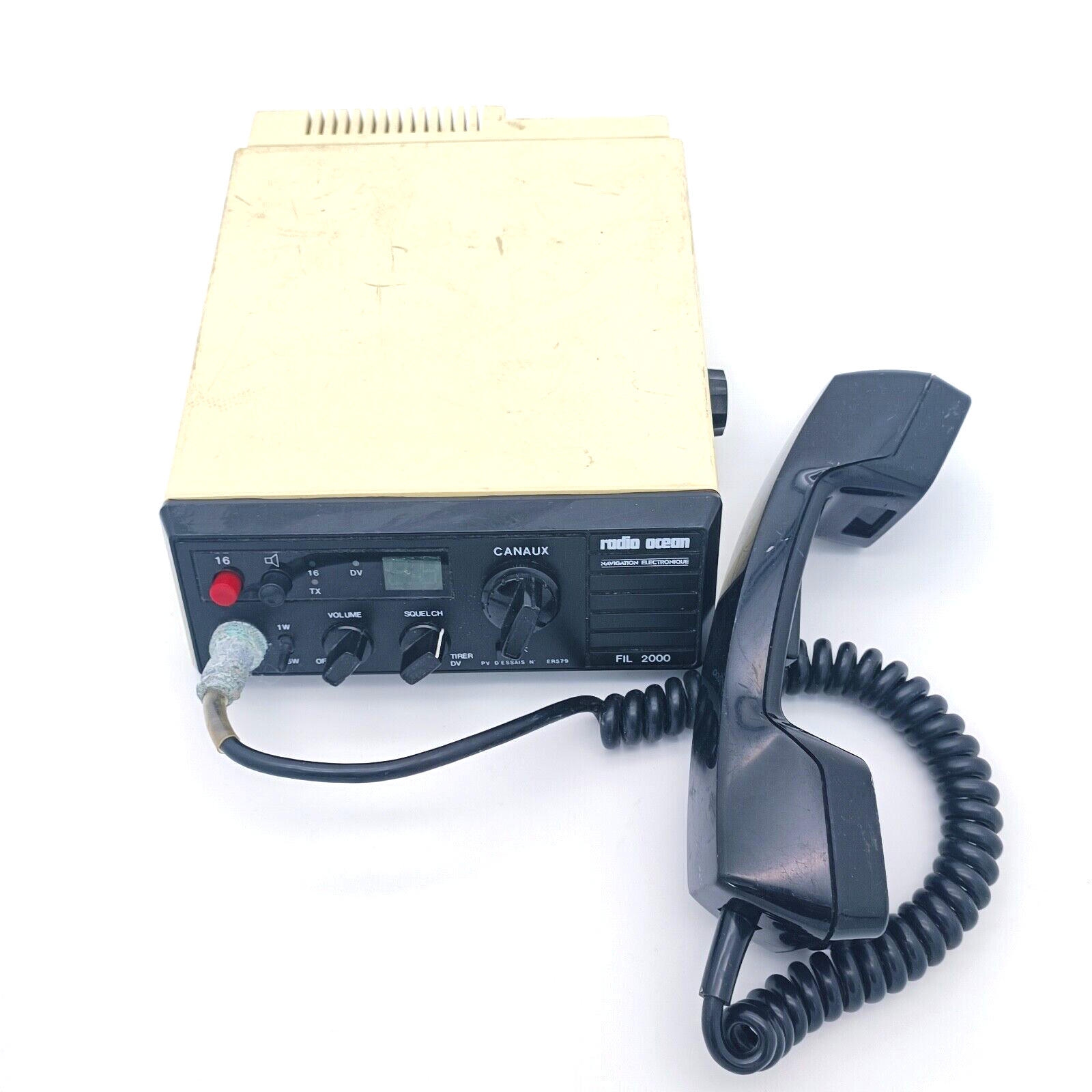 Radio Ocean Canaux Boat Navigation Electronics VHF Perfect Radiotelephone