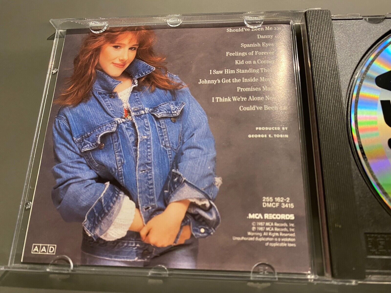 TIFFANY "TIFFANY" 1987 MCA RECORDS GEMA AAD 10 TRACKS DEBUT CD ALBUM W GERMANY