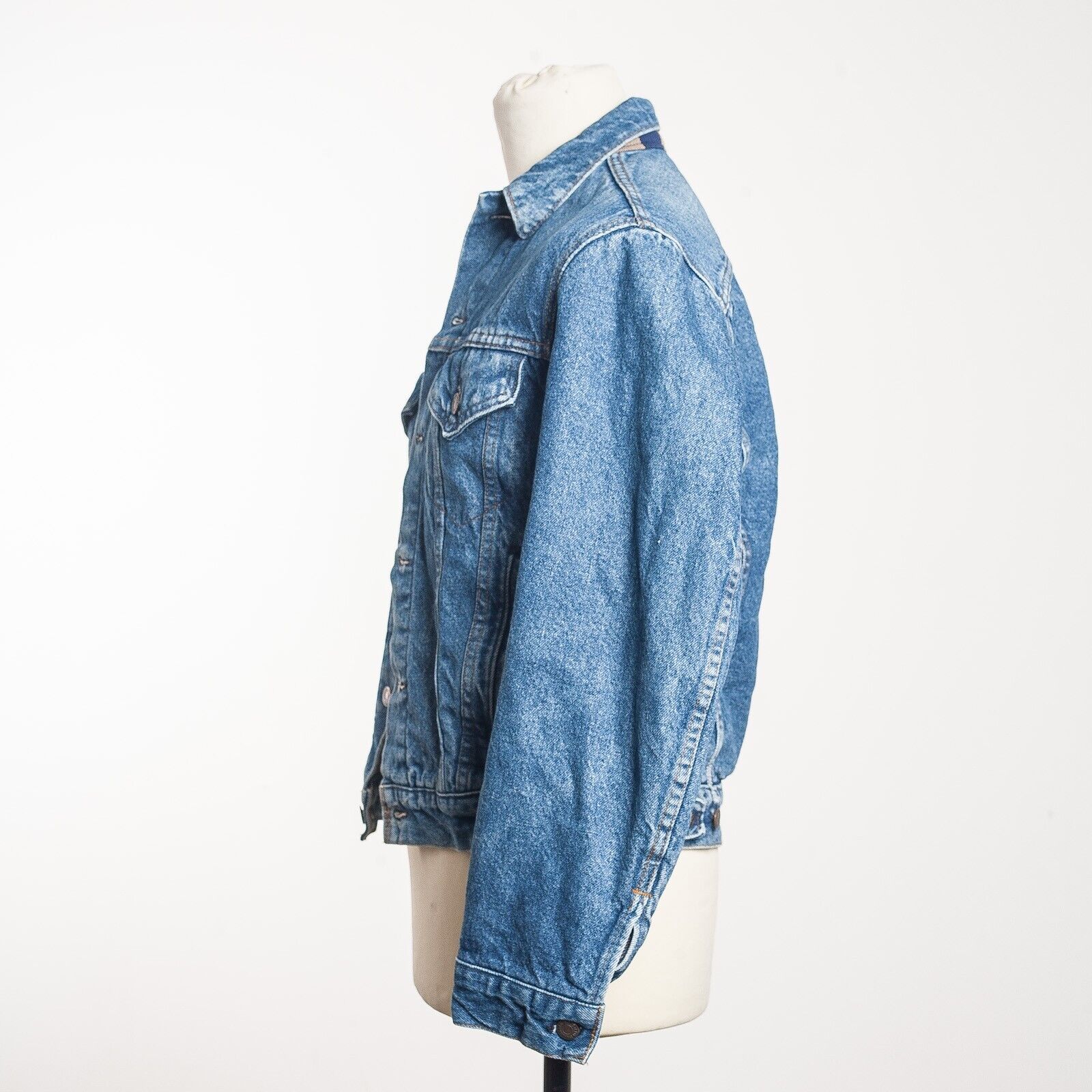 LEVI’S 70411 Blue Blanket Lined Vintage Denim Jacket US Made Size 38