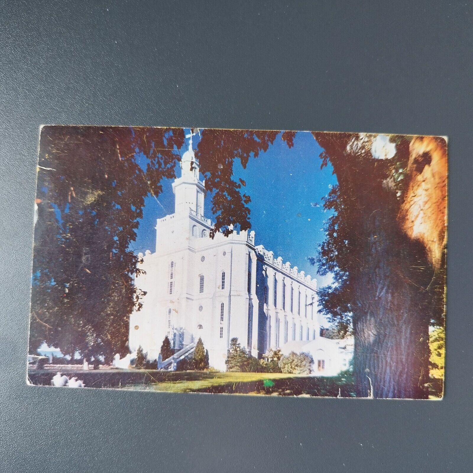 Utah "Mormon" Temple St George Posted 1953