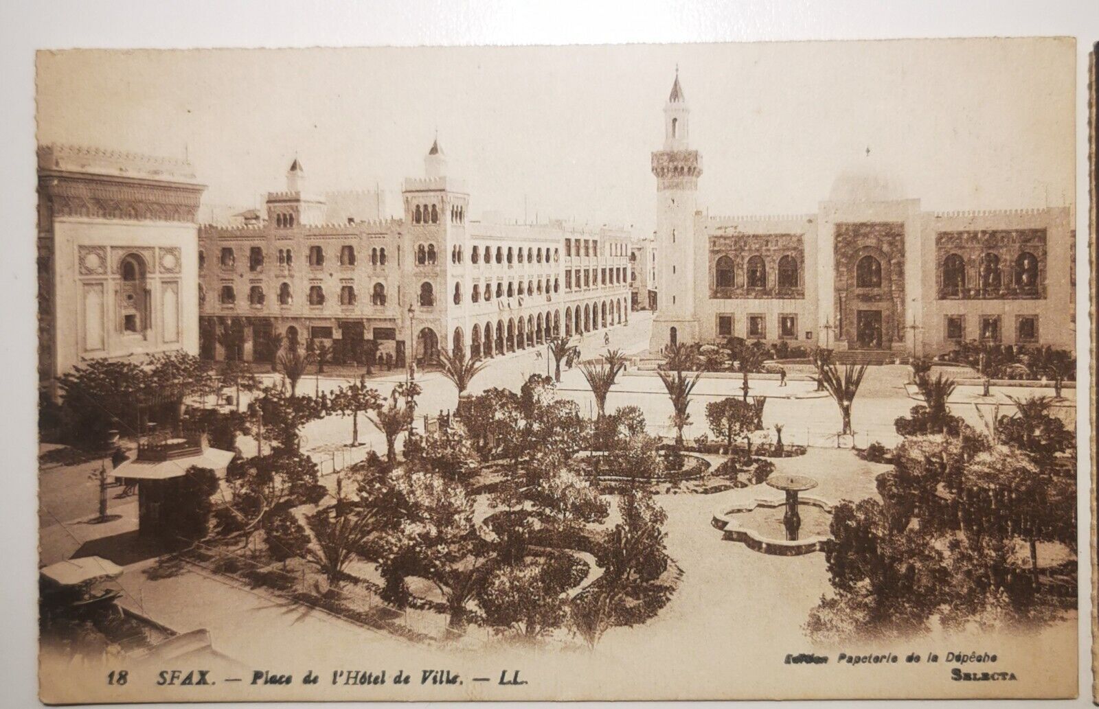 Four vintage un-used postcard: Motif´s from Sfax in Tunisia c 1915  pok440