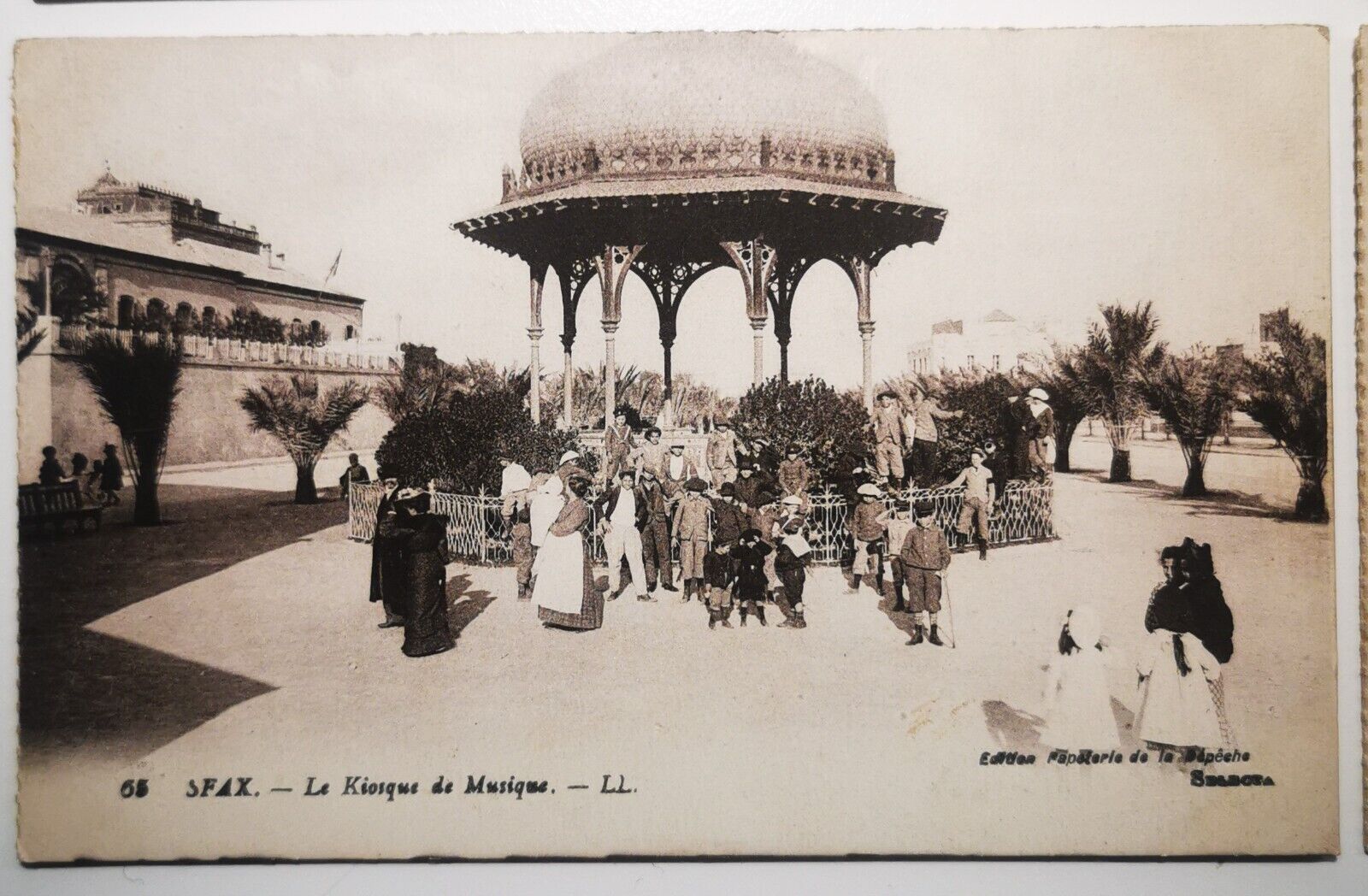 Four vintage un-used postcard: Motif´s from Sfax in Tunisia c 1915  pok440