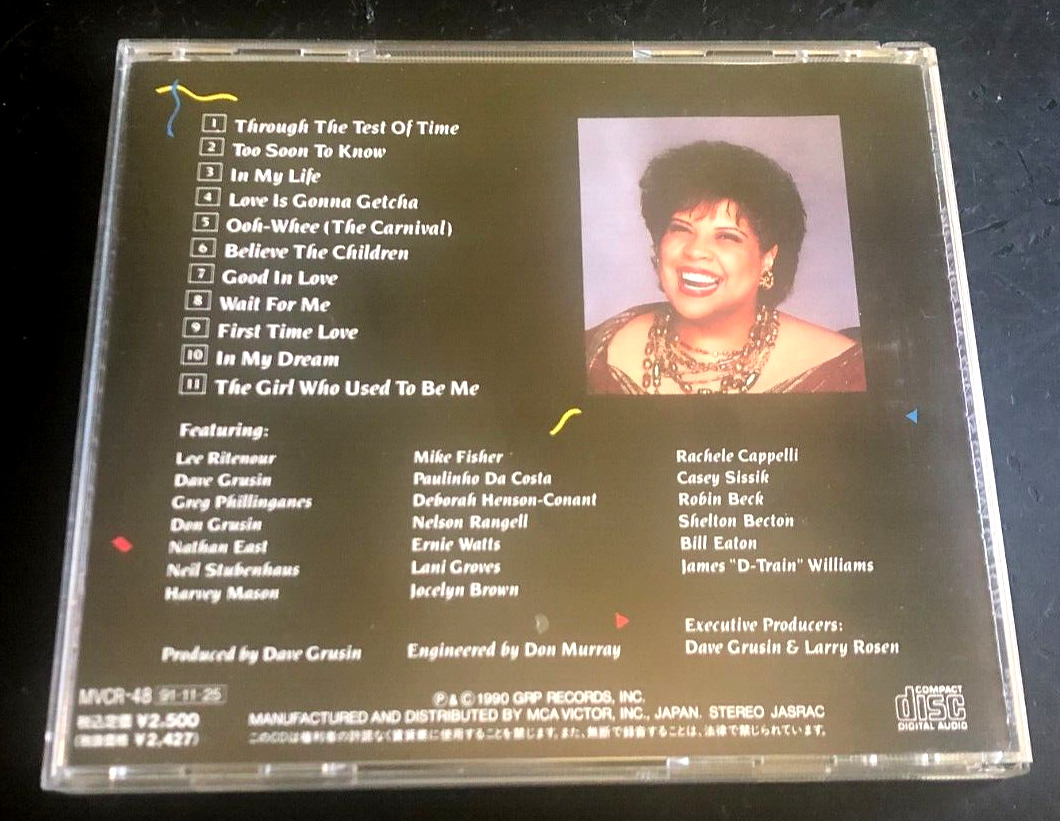 PATTI AUSTIN ''LOVE IS GONNA GETCHA'' - JAPAN CD - LEE RITENOUR / DAVE GRUSIN