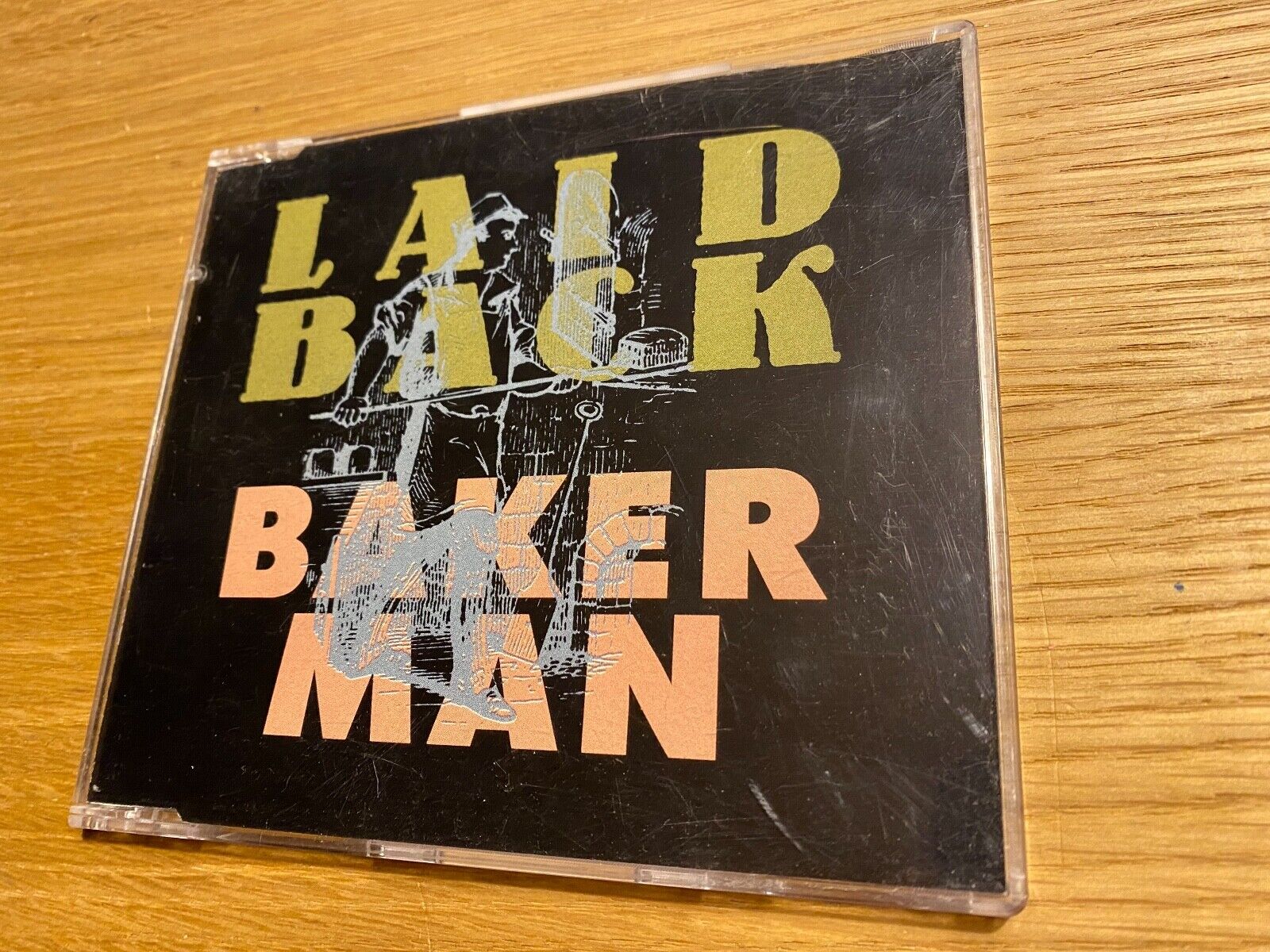 LAIDBACK "BAKERMAN" AUTOGRAPHED CD SINGLE 3 TRACK 1989 EU CD MAXI SINGLE RARE