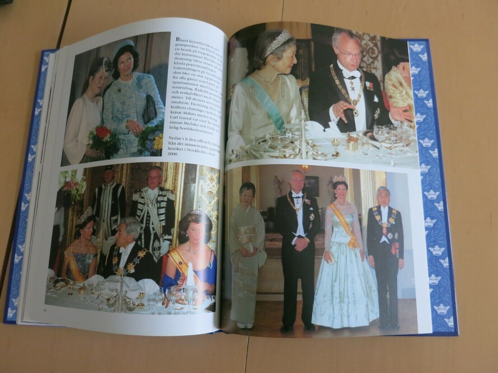 Queen SILVIA King CARL GUSTAF Princess VICTORIA MADELEINE PHILIP ROYAL Bog68