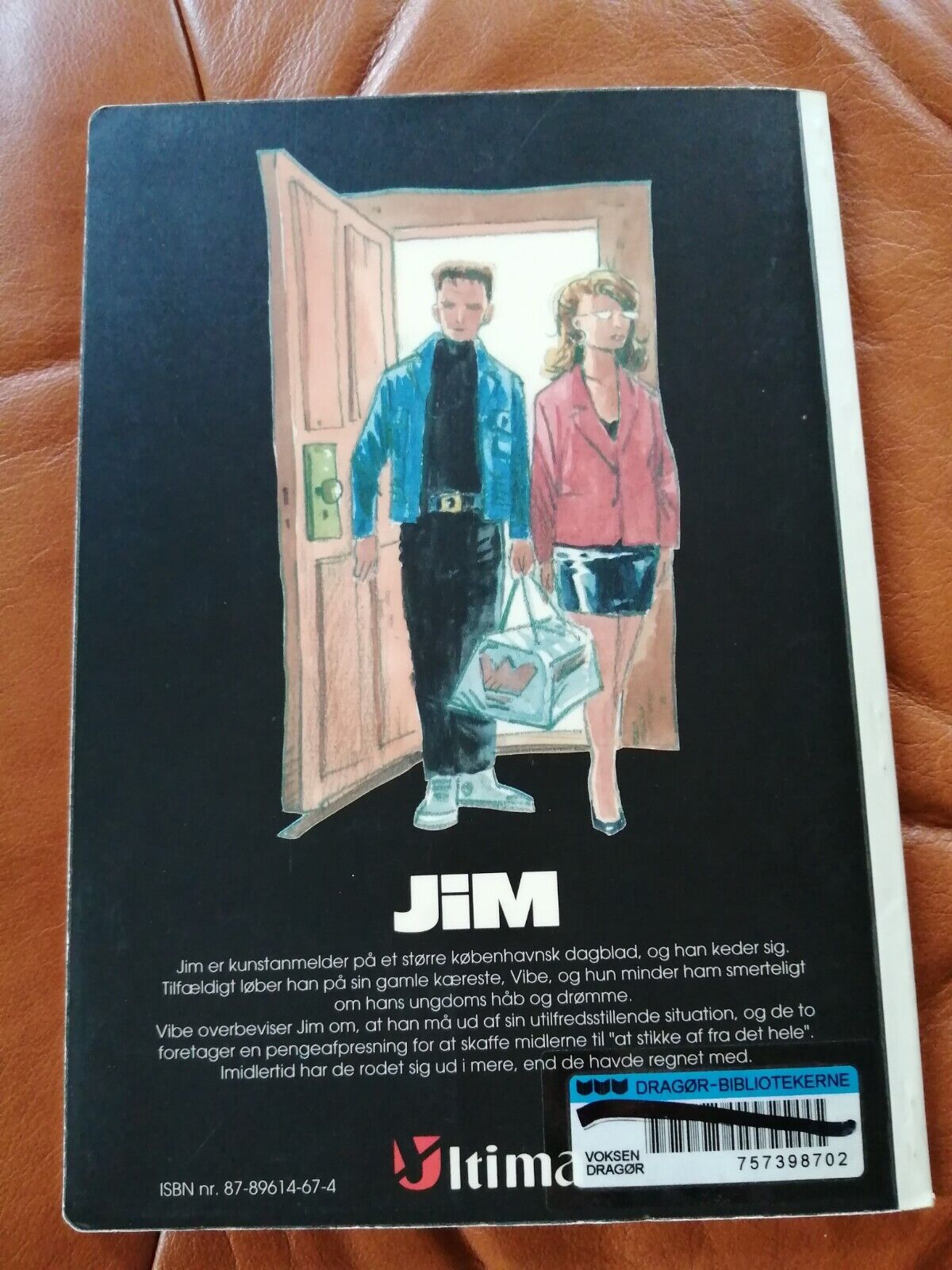 DenmarkComic album"JIM" Henrik RehrLars HornemanUltima  1990sex-library