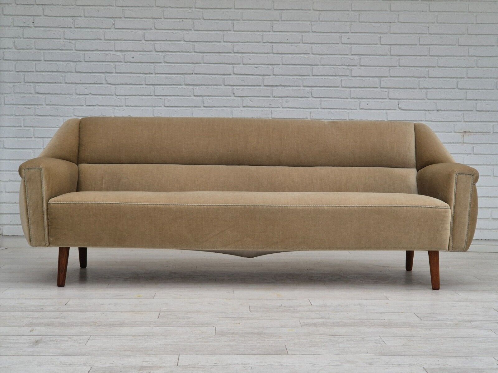 1960s Danish design by Kurt Østervig for Rolschau Møbler 3 seater sofa