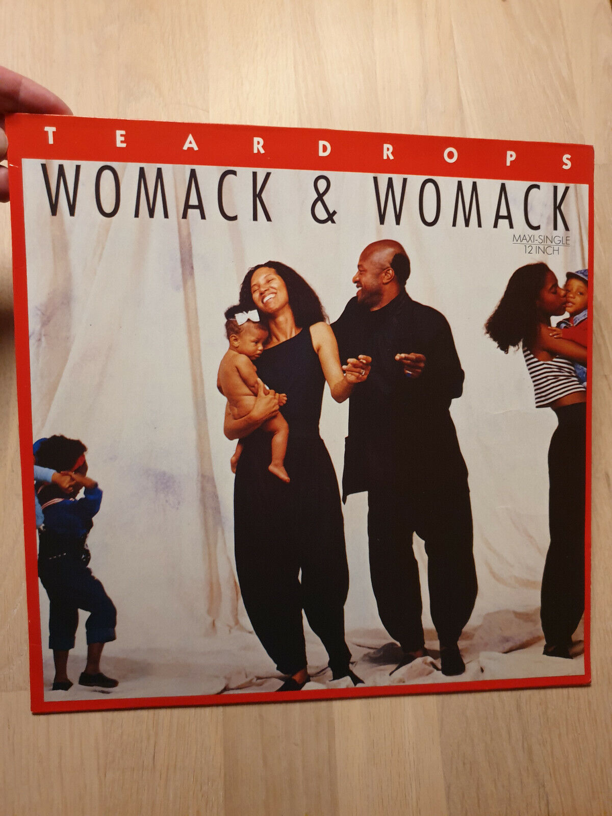 Womack  Womack – Teardrops - 12" maxi vinyl