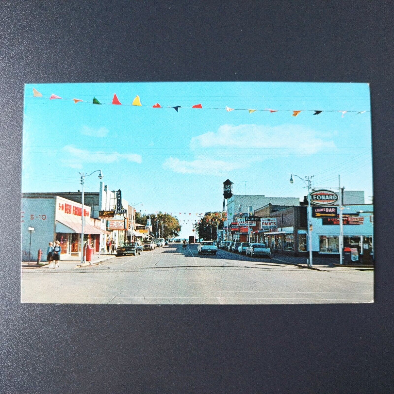 Michigan  Looking east into Tawas Bay East Tawas 1972