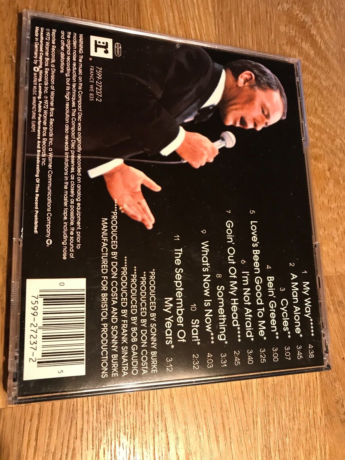 FRANK SINATRA "GREATEST HITS / VOL 2" 11 TRACK REPRISE RECORDS 1972 CD ALBUM