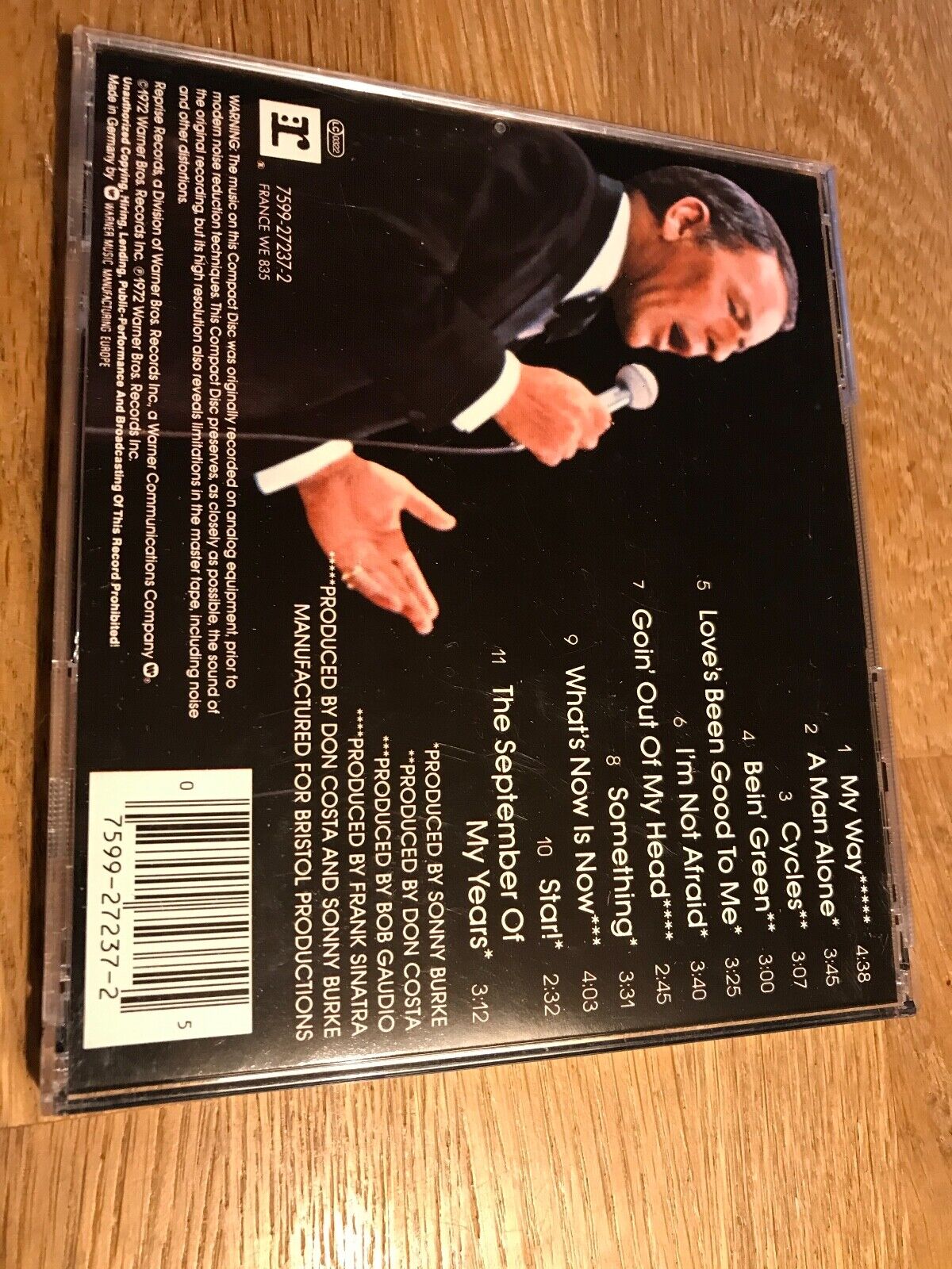 FRANK SINATRA "GREATEST HITS / VOL 2" 11 TRACK REPRISE RECORDS 1972 CD ALBUM