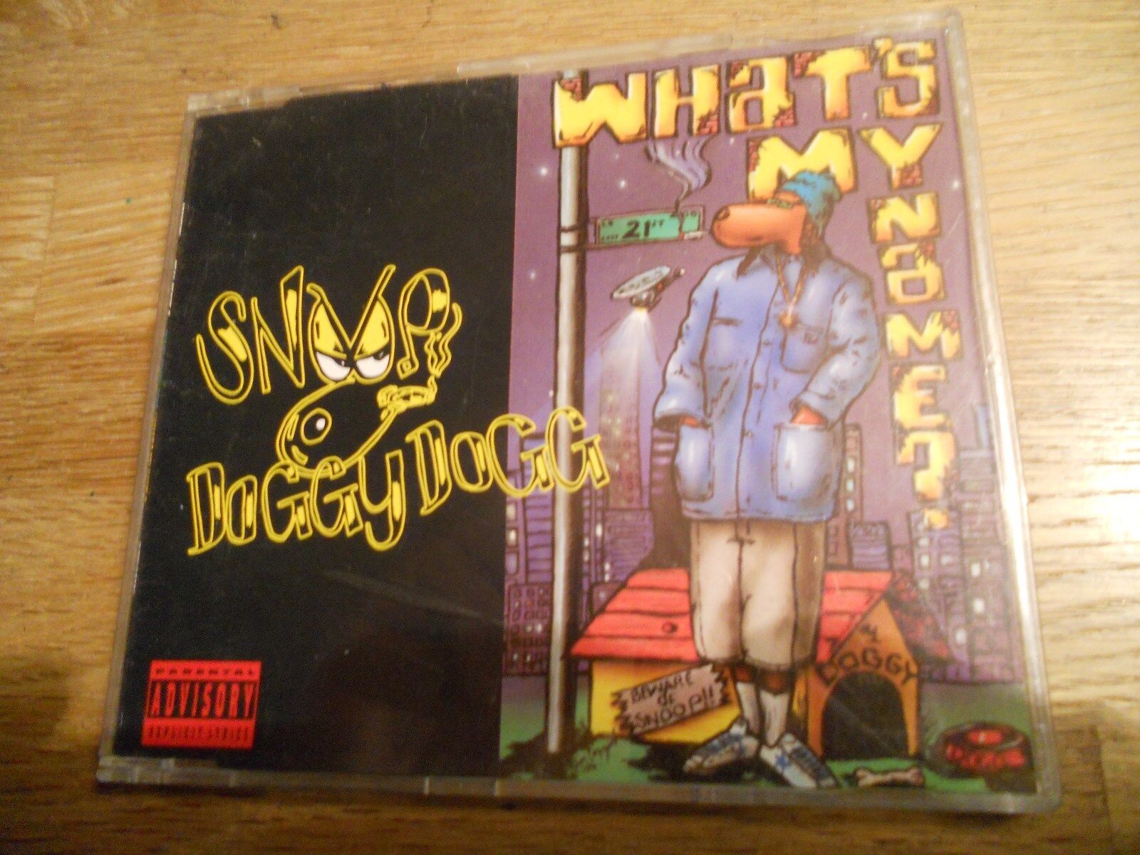 SNOOP DOGGYDOGG WHAT´S MY NAME? 5 TRACKS CD SINGLE 1993 WEST GERMAN PRESS USED