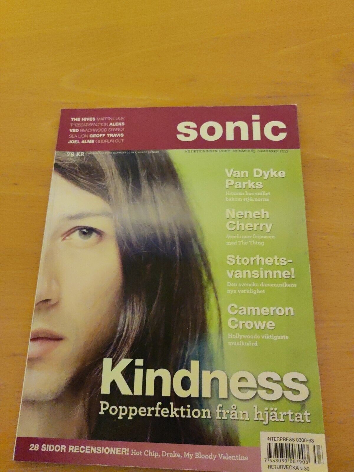 Swedish Magazine VAN DYKE PARKS Neneh Cherry KINDNESS Hives GEOFF TRAVIS  NA11