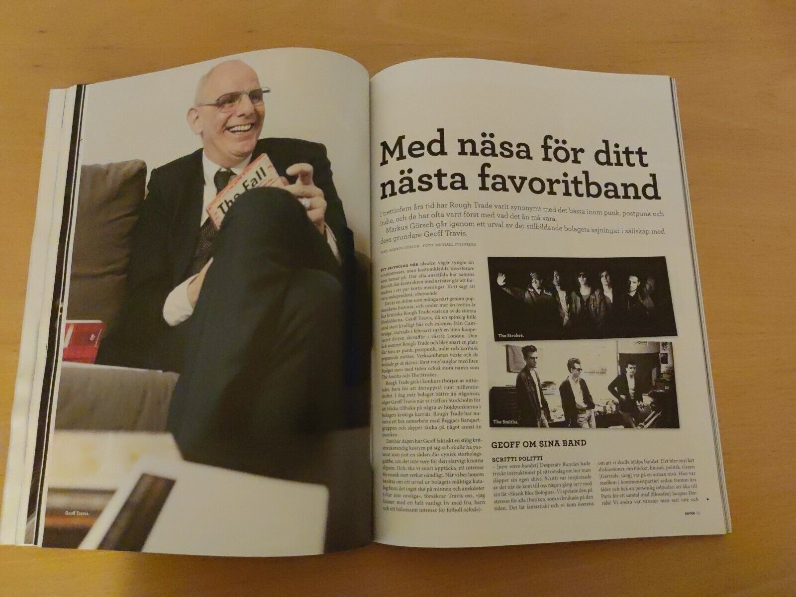 Swedish Magazine VAN DYKE PARKS Neneh Cherry KINDNESS Hives GEOFF TRAVIS  NA11