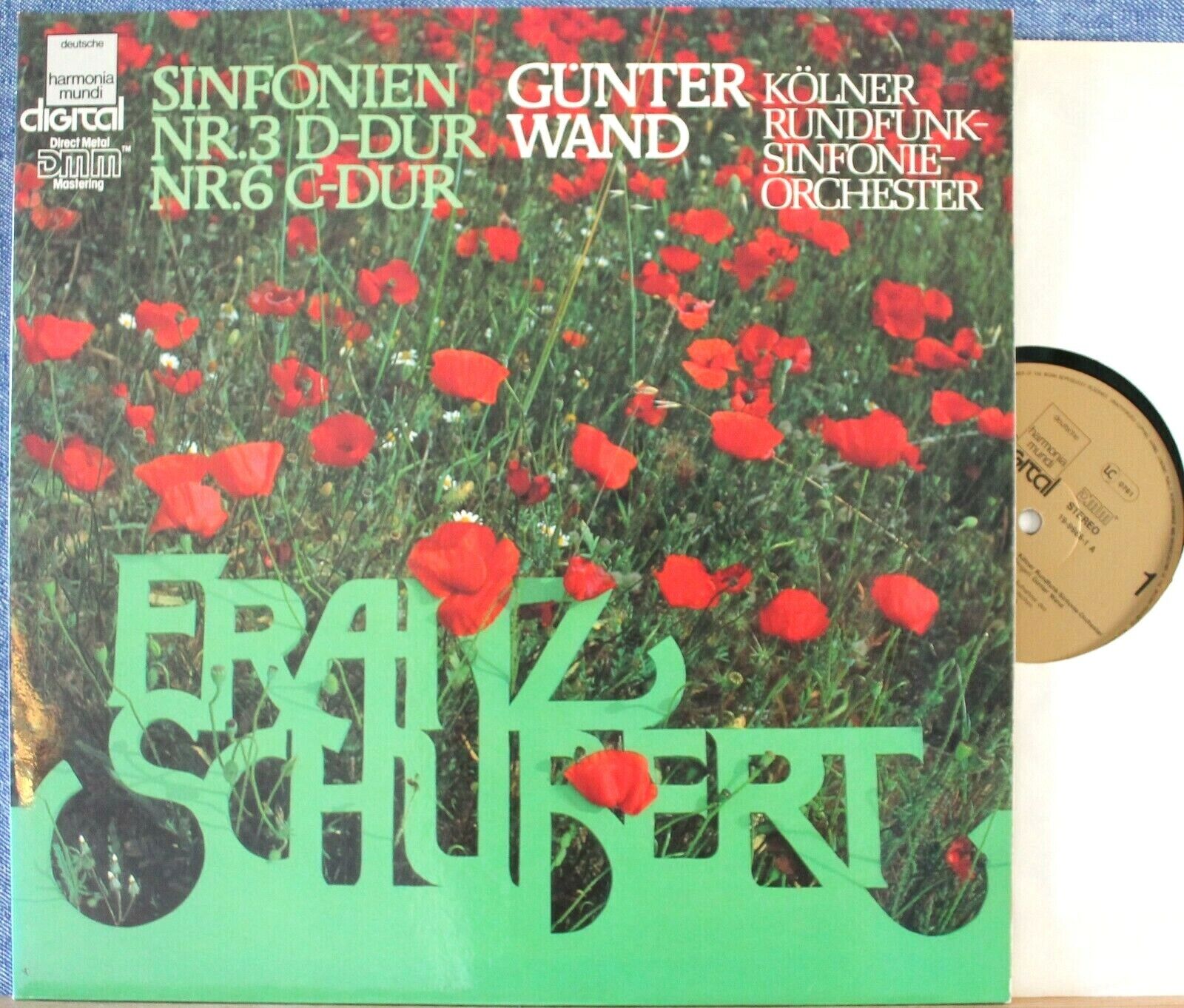 Wand Schubert (Symphonies 3+6) Harmonia Mundi 067-19 9988 dig NM