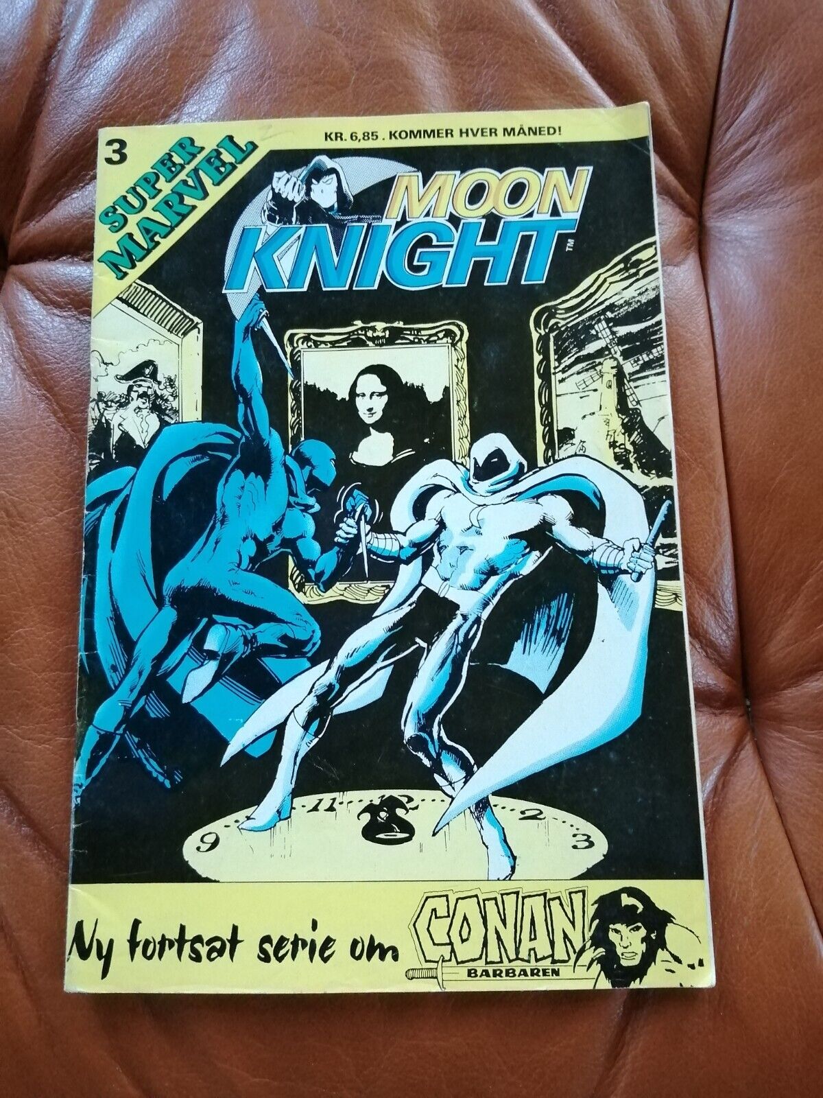 Danish comic magazineSuper MarvelMoon KnightNo 3  1980