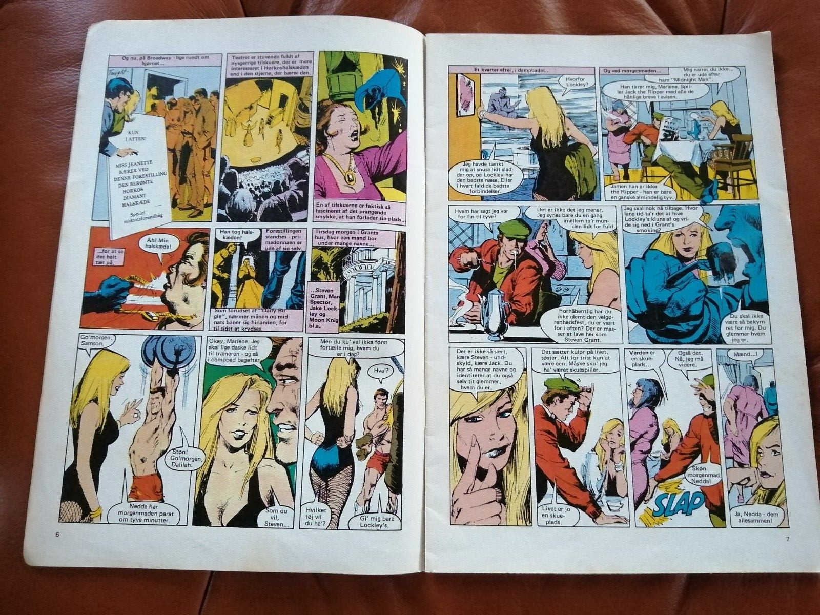 Danish comic magazineSuper MarvelMoon KnightNo 3  1980