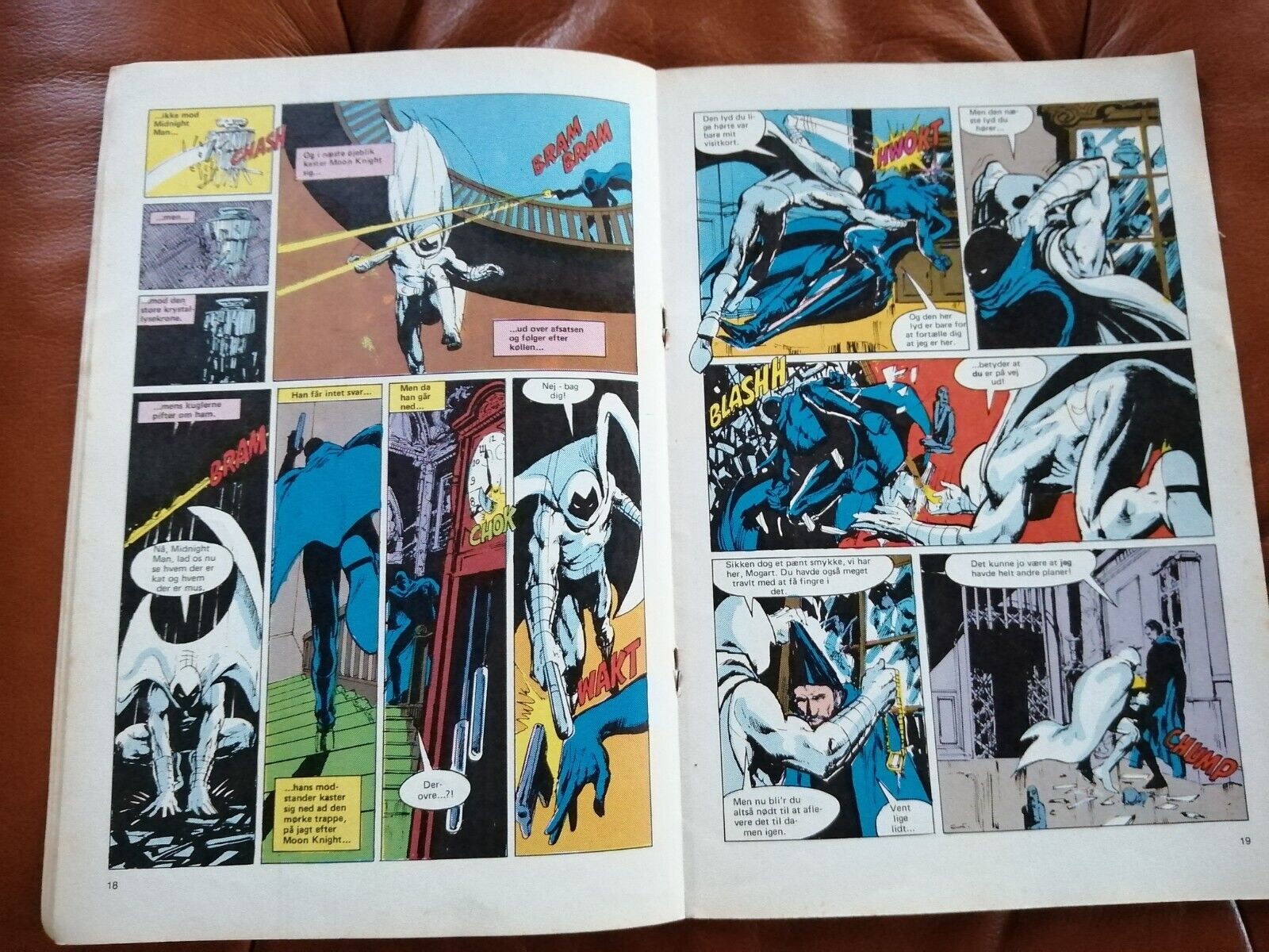 Danish comic magazineSuper MarvelMoon KnightNo 3  1980