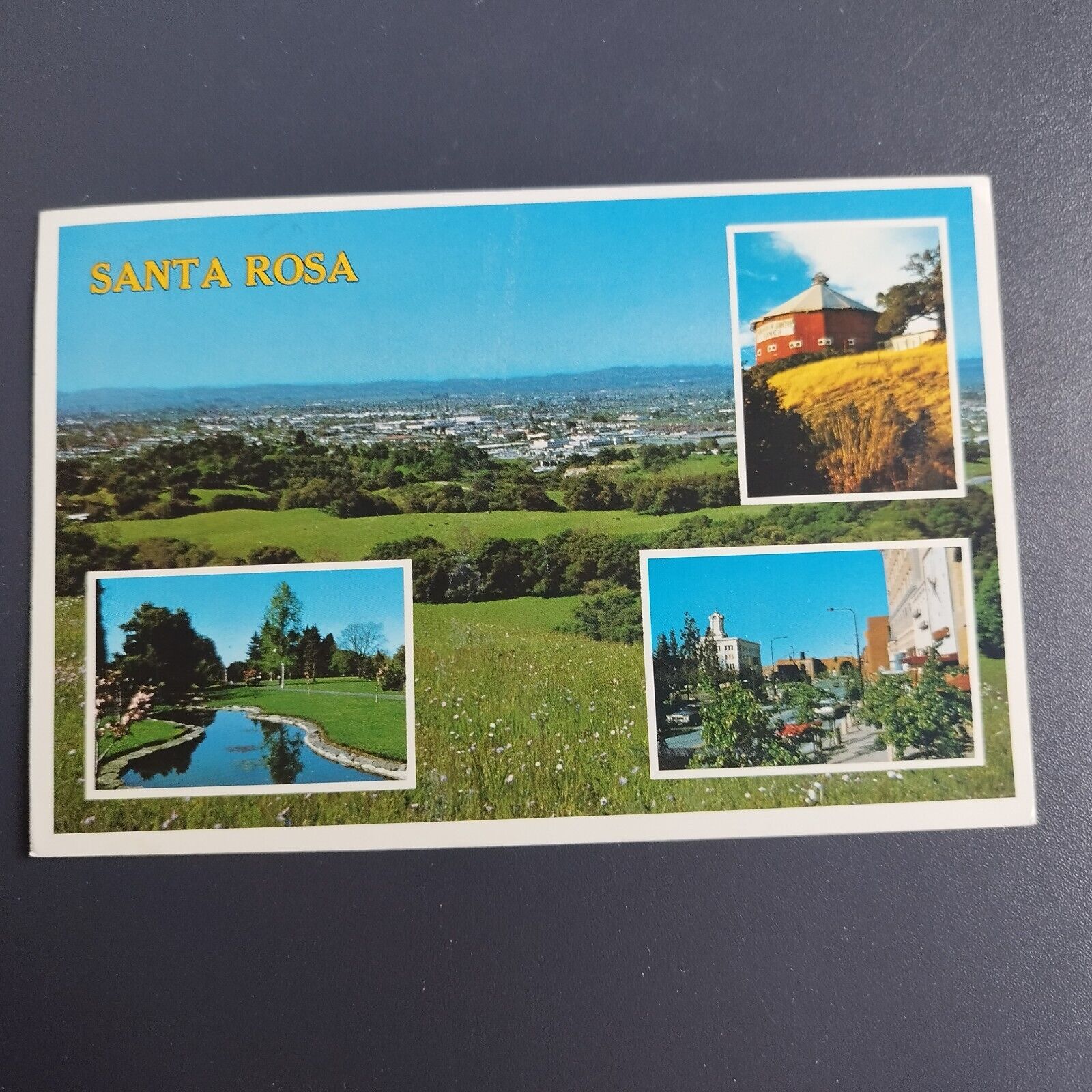 Postcard California Santa Rosa - Posted 1985