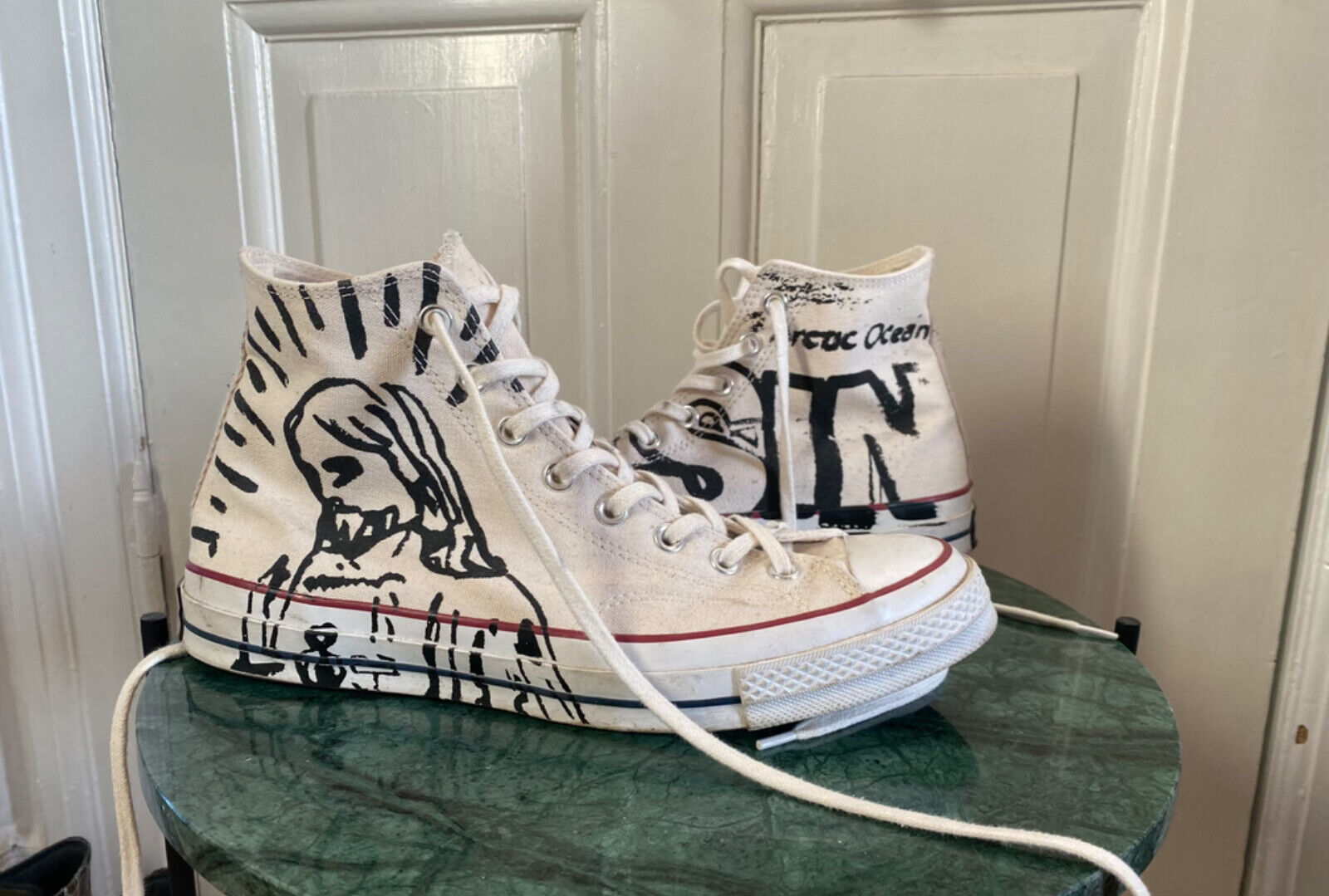 Andy Warhol x Converse Chuck Taylor - Sin / Jesus - Size 10.5 EU 44.5