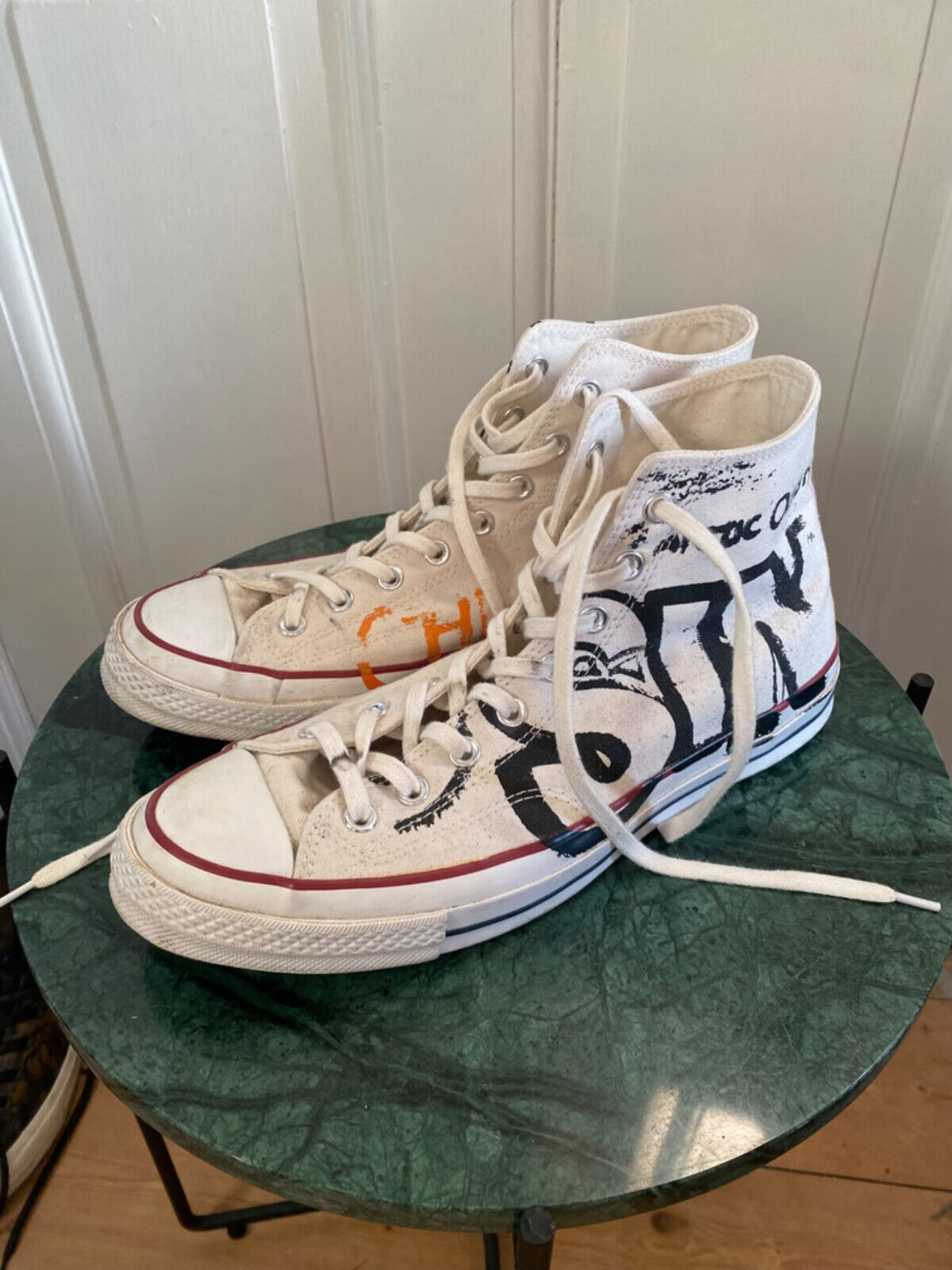 Andy Warhol x Converse Chuck Taylor - Sin / Jesus - Size 10.5 EU 44.5